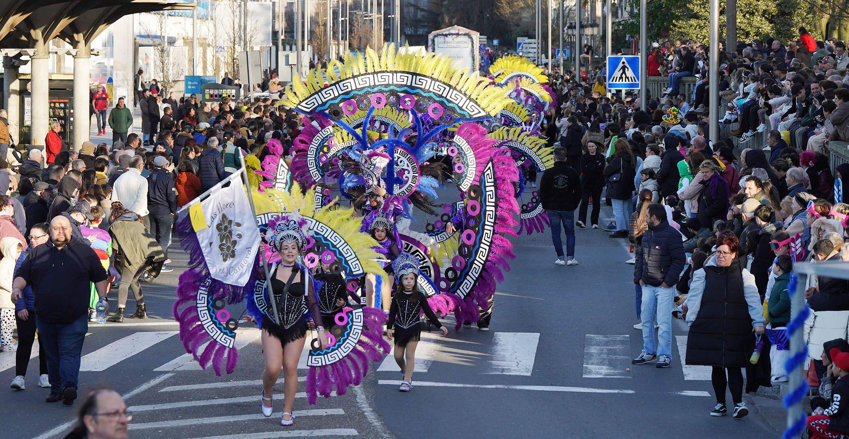 Desfile adulto de Entroido 2025 de Marín