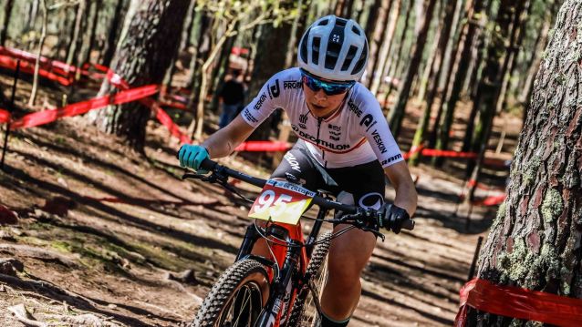 Lorena Patiño, en la Taça de Portugal celebrada en Melgaço