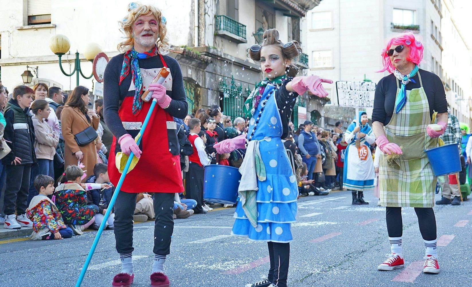 Desfile de Entroido en Vilagarcía