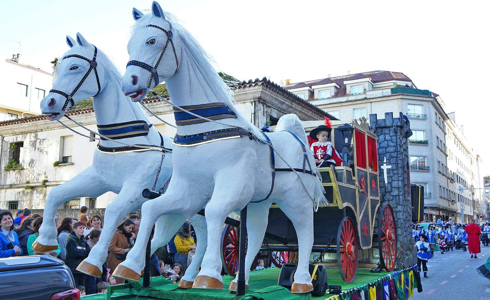 Desfile de Entroido en Vilagarcía