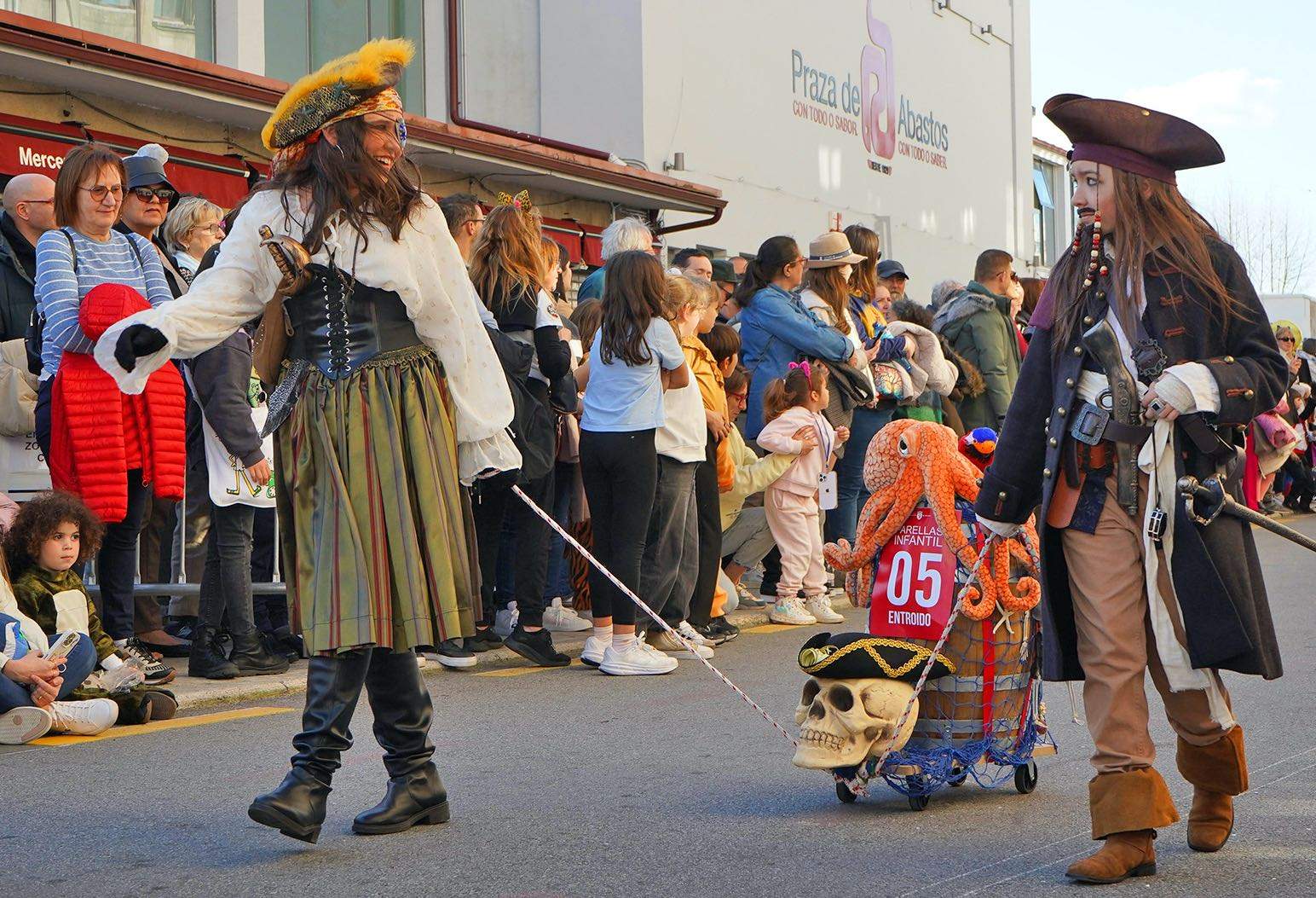 Desfile de Entroido en Vilagarcía