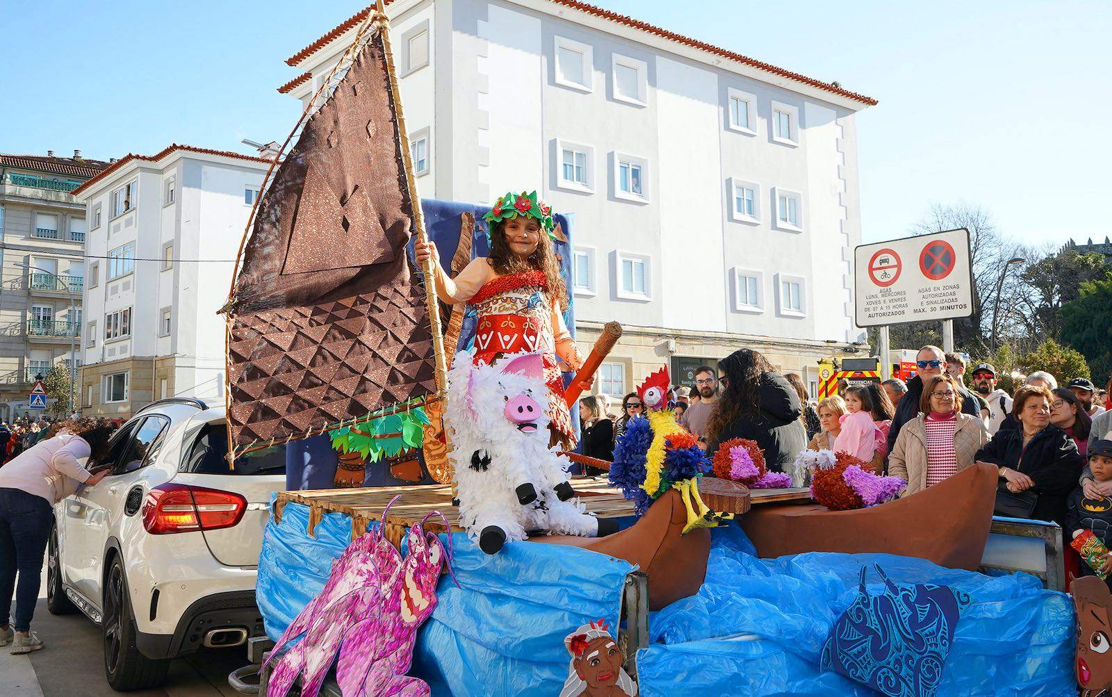 Desfile de Entroido en Vilagarcía