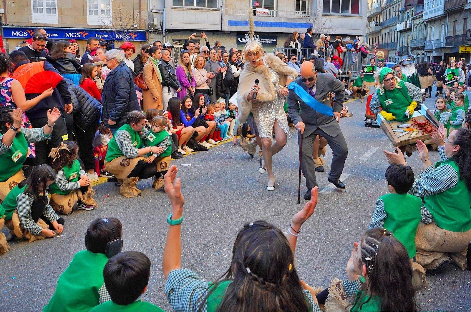 Desfile de Entroido en Vilagarcía