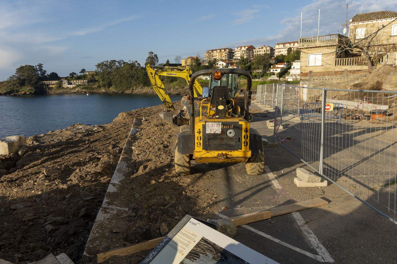 Obras na Peixeira e o Campo de San Roque