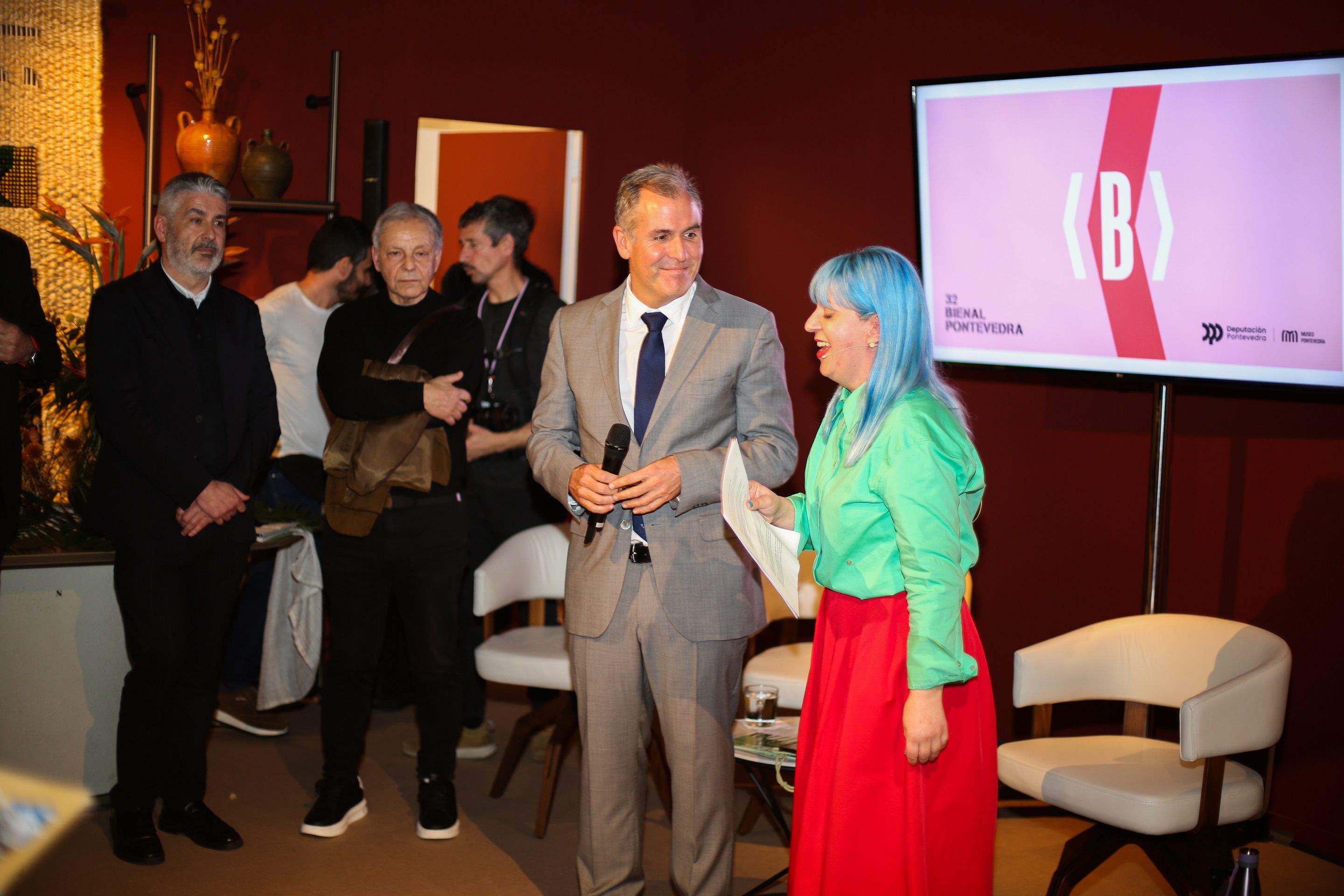 Presentación de la Bienal de Arte de Pontevedra en ARCOmadrid