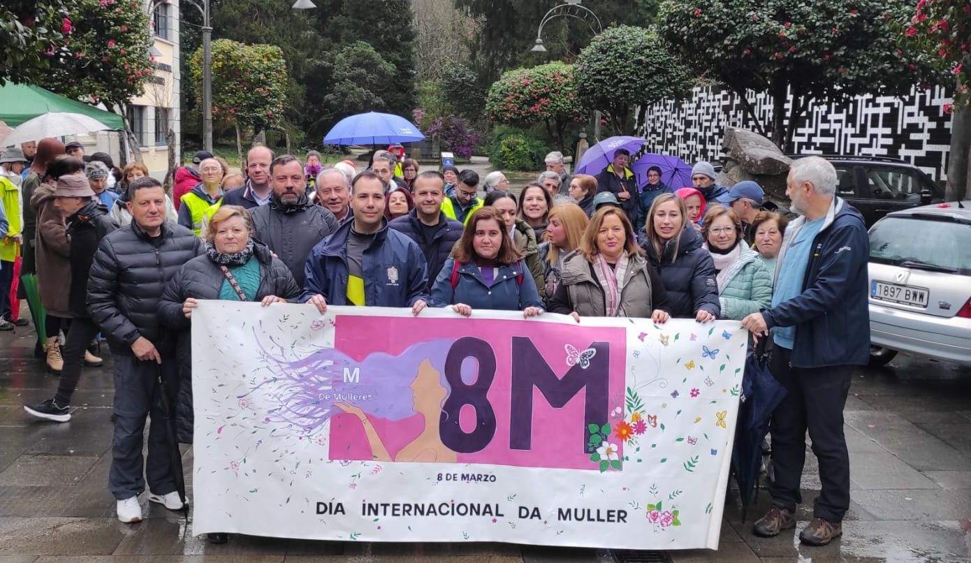 Caminata por la igualdad en Caldas con motivo del 8M