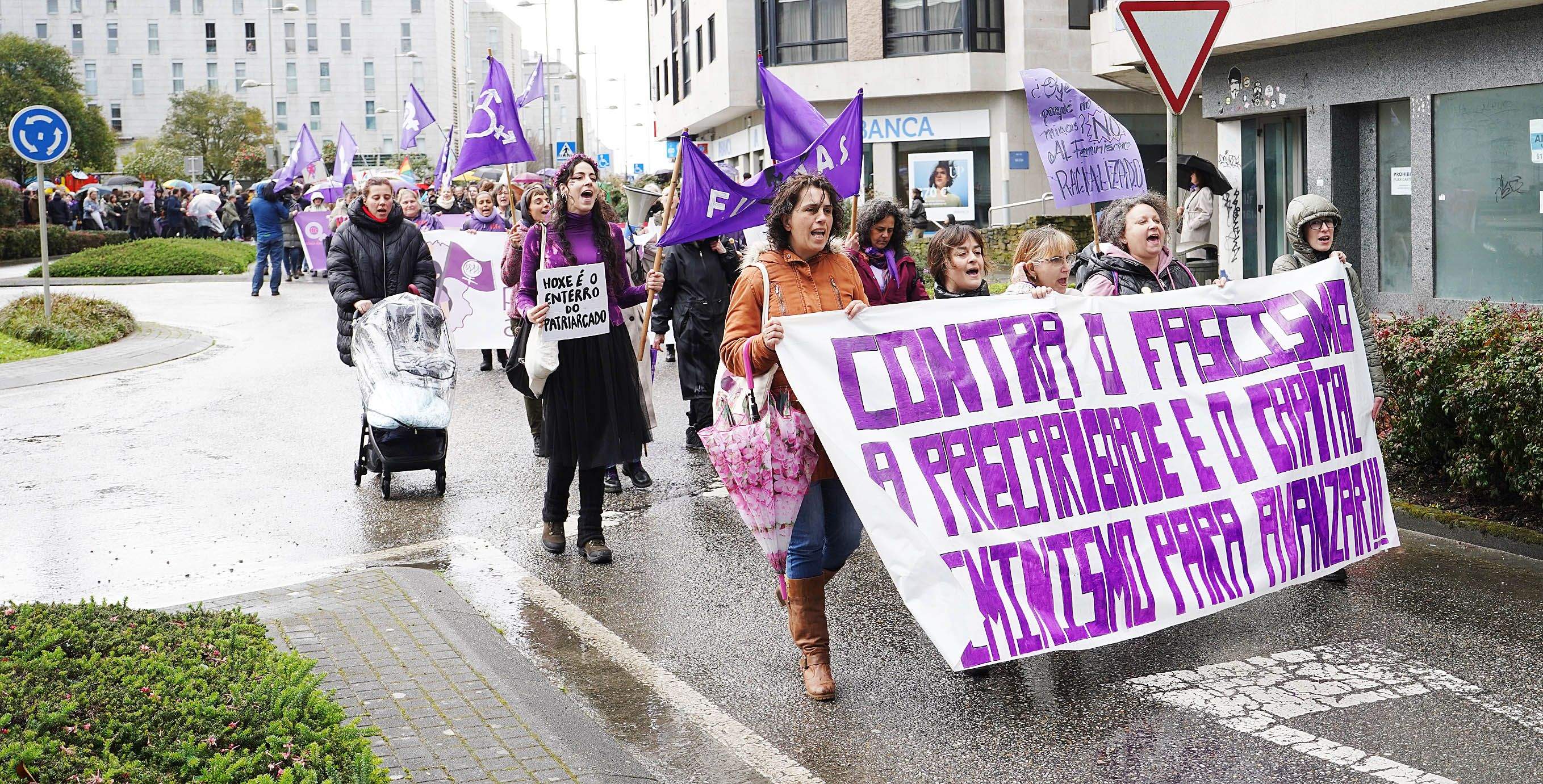 Pontevedra sale a la calle el 8M, Día Internacional de la Mujer Pontevedra sale a la calle el 8M, Día Internacional de la Mujer