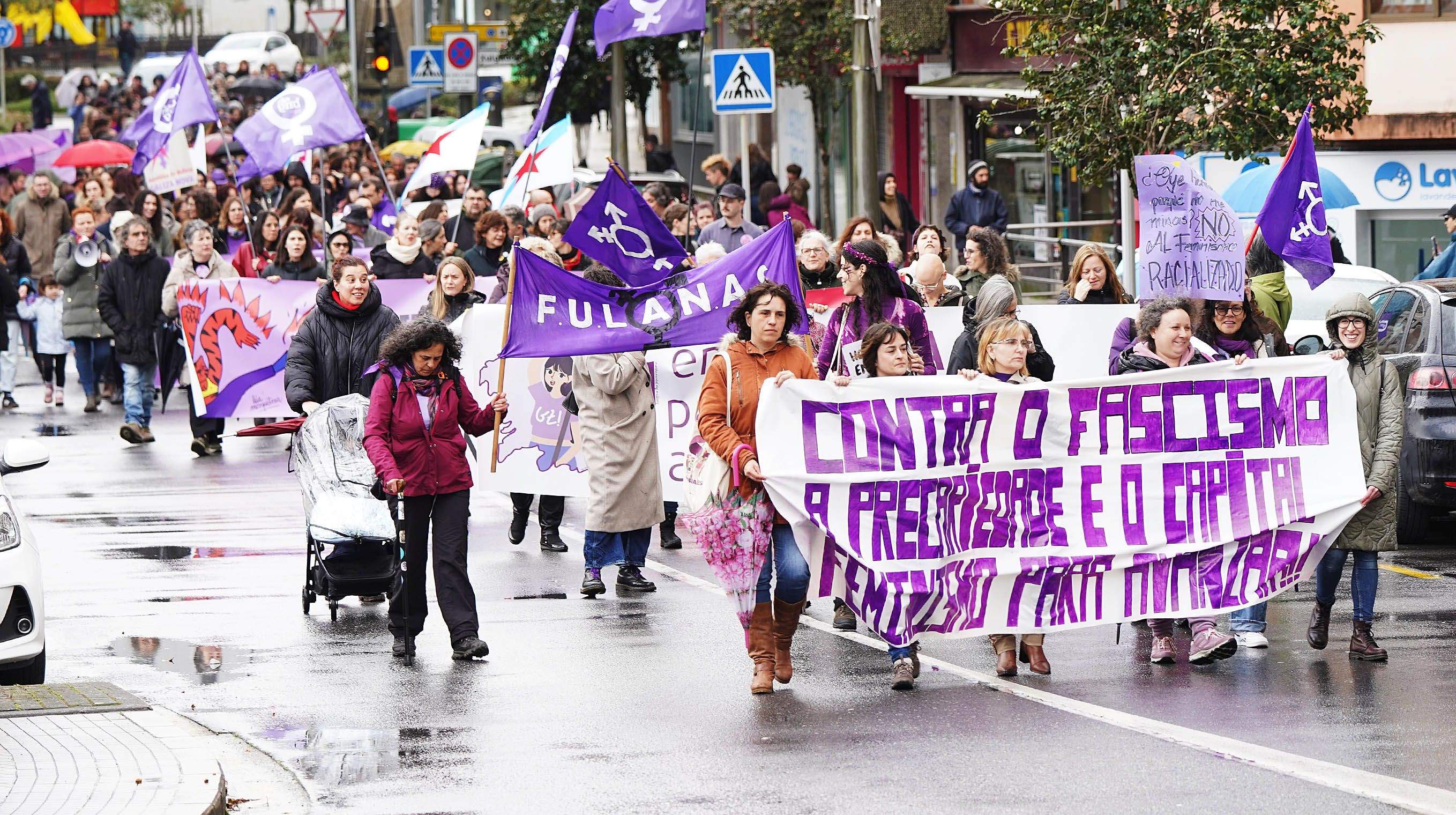 Pontevedra sale a la calle el 8M, Día Internacional de la Mujer Pontevedra sale a la calle el 8M, Día Internacional de la Mujer