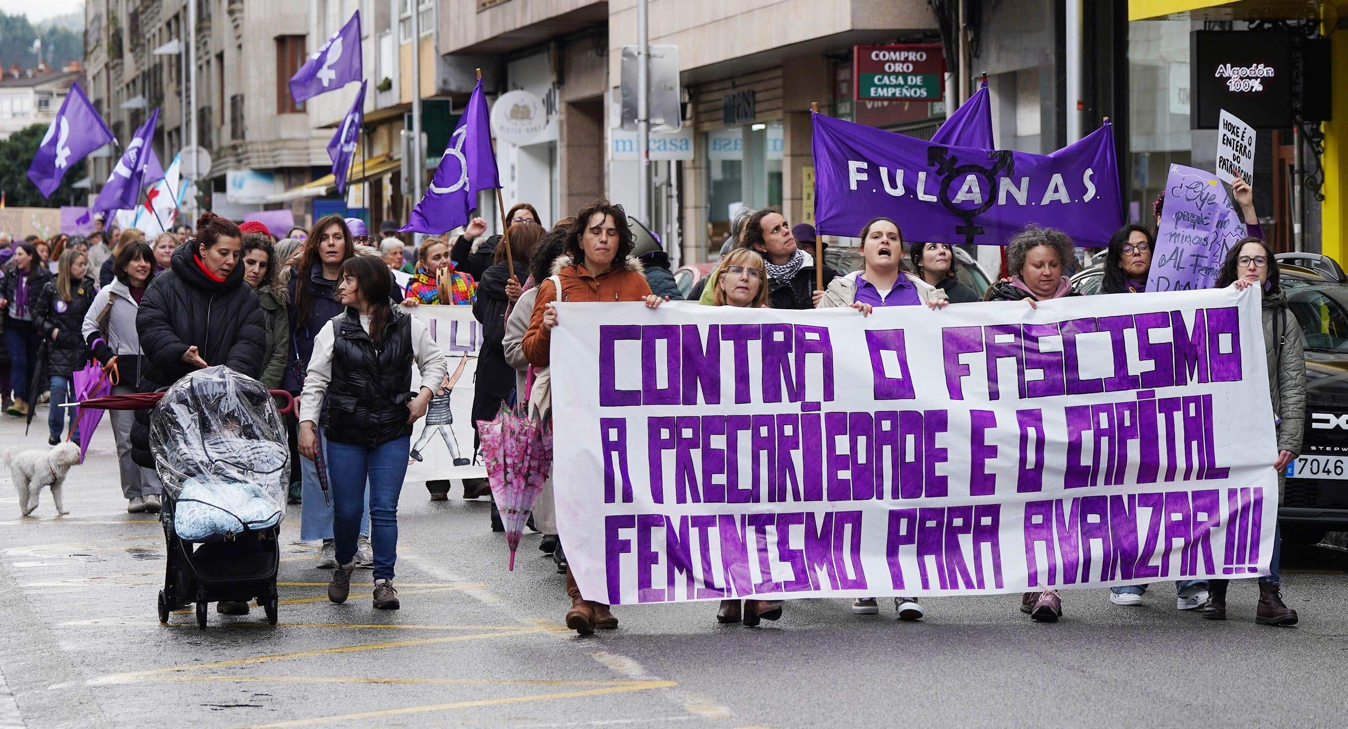 Pontevedra sale a la calle el 8M, Día Internacional de la Mujer Pontevedra sale a la calle el 8M, Día Internacional de la Mujer