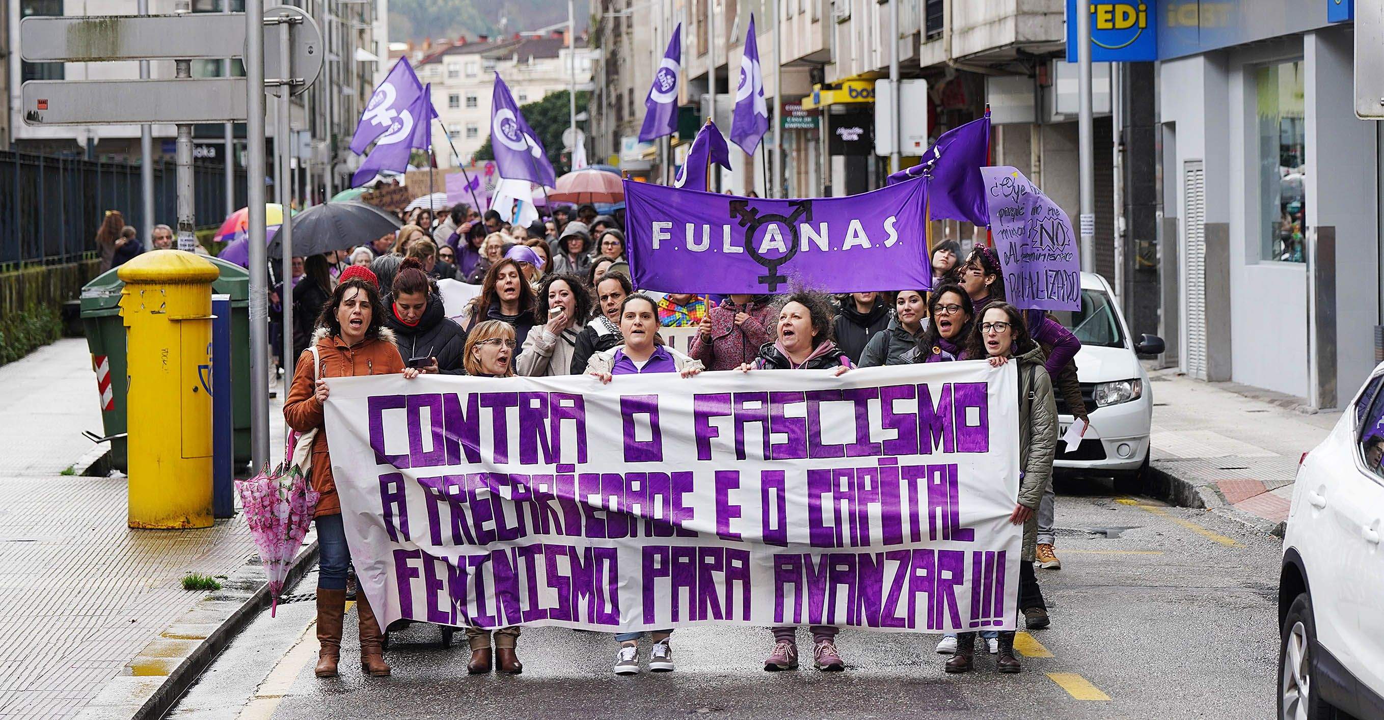 Pontevedra sale a la calle el 8M, Día Internacional de la Mujer Pontevedra sale a la calle el 8M, Día Internacional de la Mujer