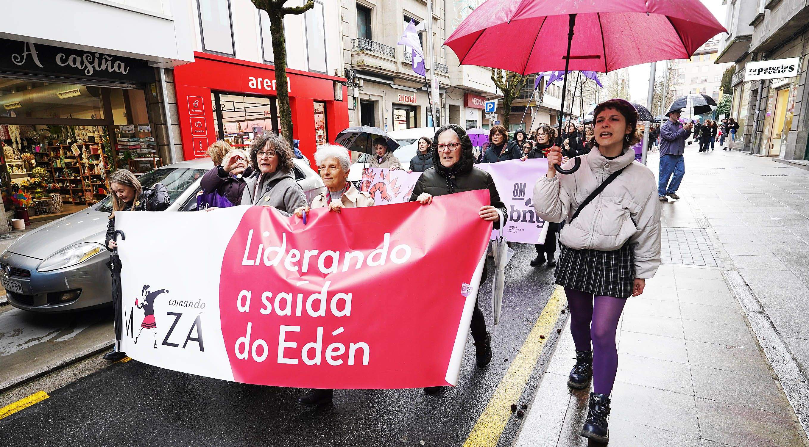 Pontevedra sale a la calle el 8M, Día Internacional de la Mujer Pontevedra sale a la calle el 8M, Día Internacional de la Mujer