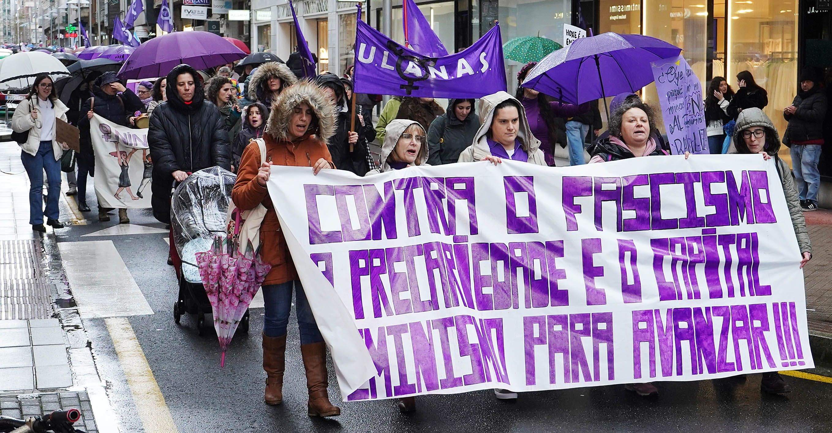 Pontevedra sale a la calle el 8M, Día Internacional de la Mujer Pontevedra sale a la calle el 8M, Día Internacional de la Mujer