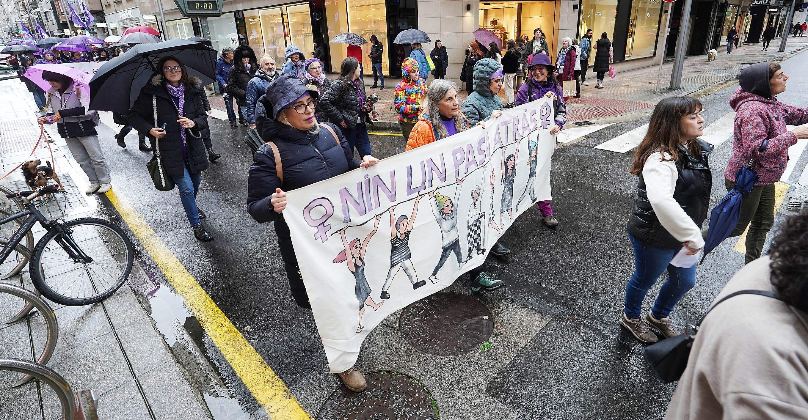 Pontevedra sale a la calle el 8M, Día Internacional de la Mujer Pontevedra sale a la calle el 8M, Día Internacional de la Mujer