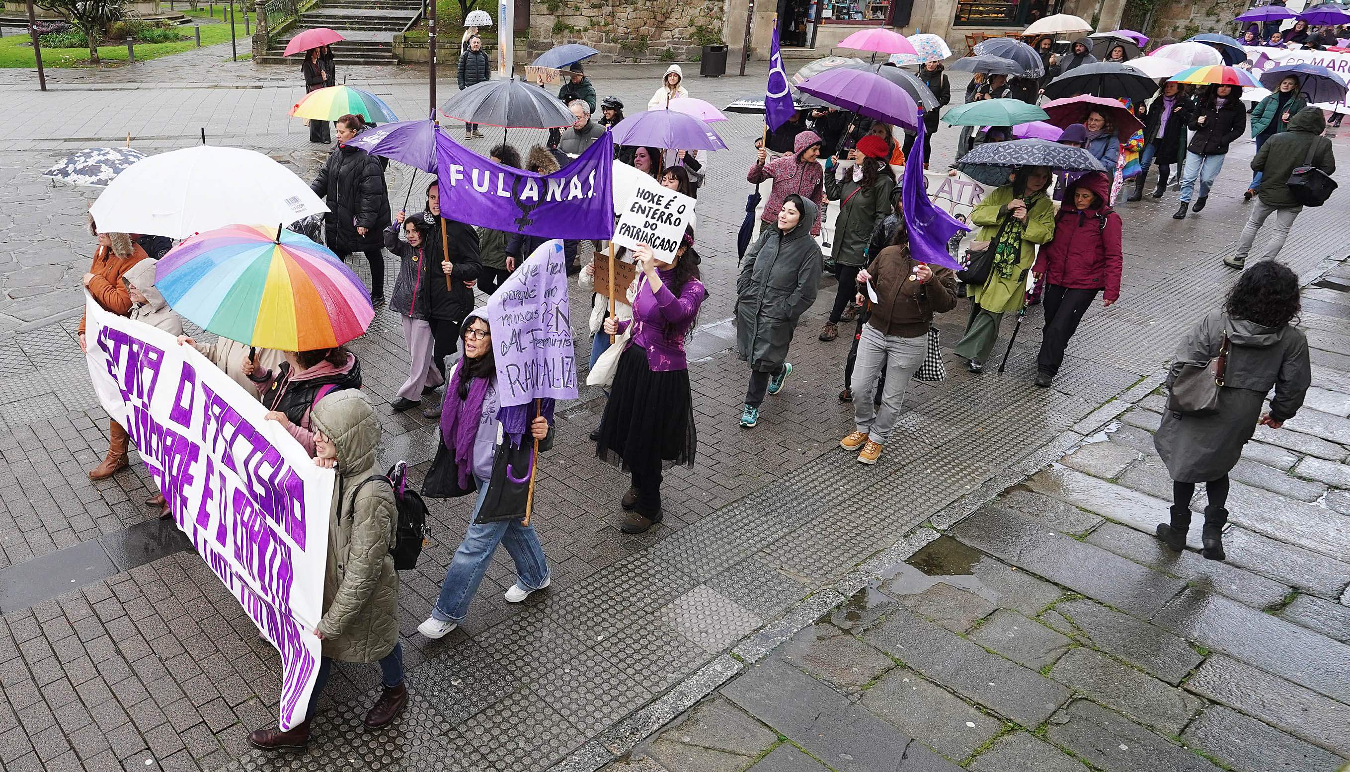 Pontevedra sale a la calle el 8M, Día Internacional de la Mujer Pontevedra sale a la calle el 8M, Día Internacional de la Mujer
