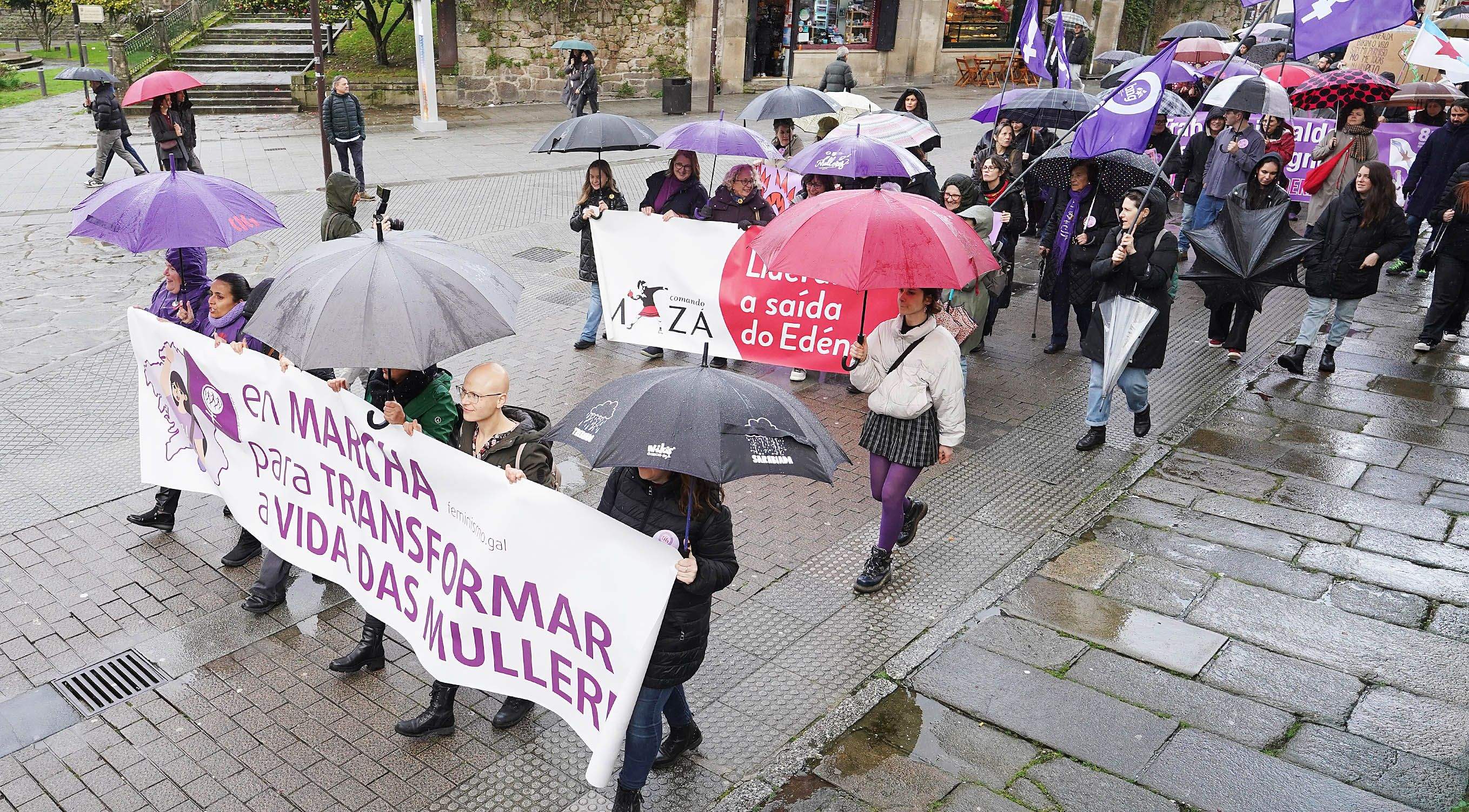 Pontevedra sale a la calle el 8M, Día Internacional de la Mujer Pontevedra sale a la calle el 8M, Día Internacional de la Mujer