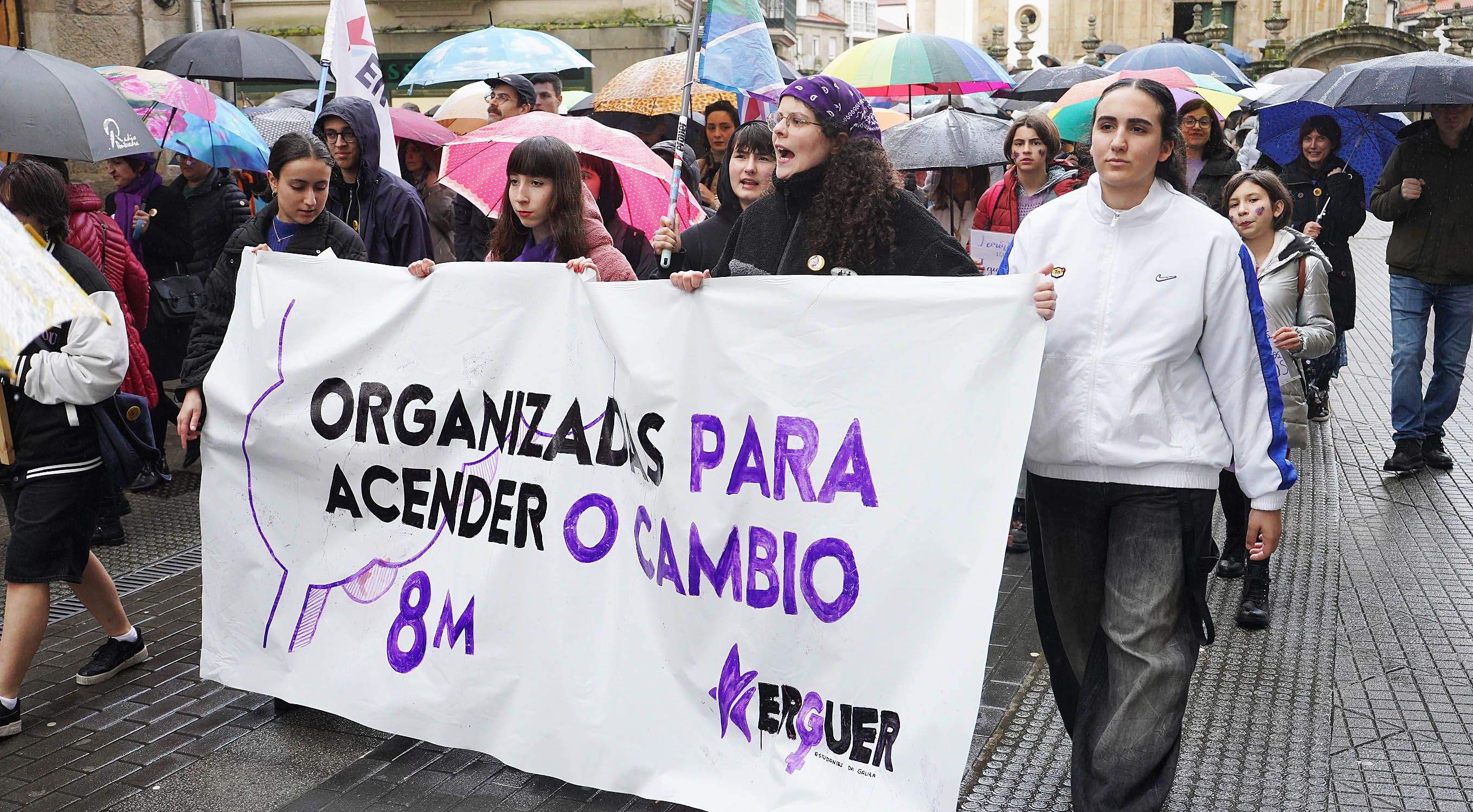 Pontevedra sale a la calle el 8M, Día Internacional de la Mujer Pontevedra sale a la calle el 8M, Día Internacional de la Mujer