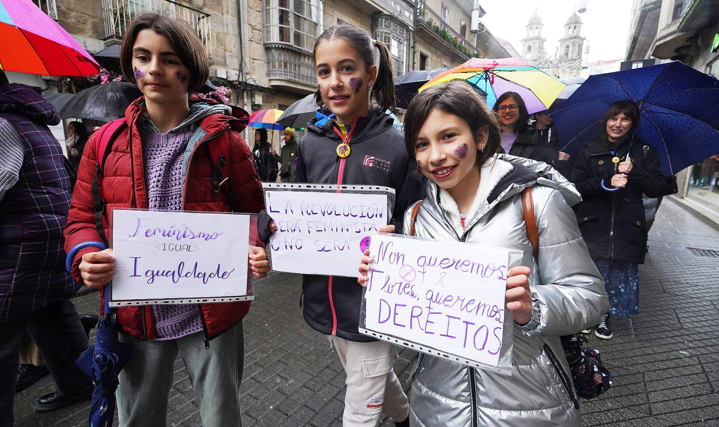 Pontevedra sale a la calle el 8M, Día Internacional de la Mujer Pontevedra sale a la calle el 8M, Día Internacional de la Mujer