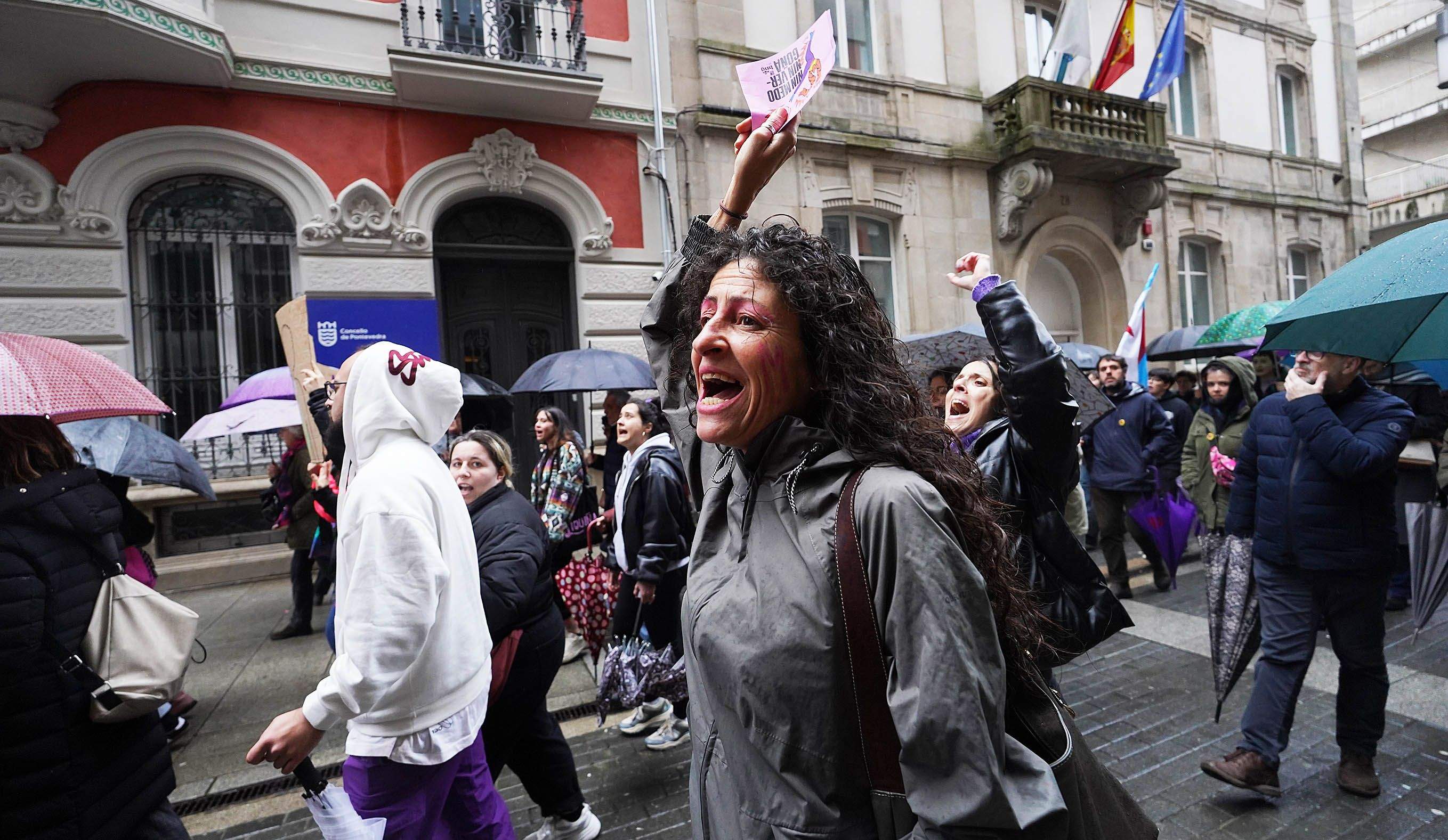 Pontevedra sale a la calle el 8M, Día Internacional de la Mujer Pontevedra sale a la calle el 8M, Día Internacional de la Mujer
