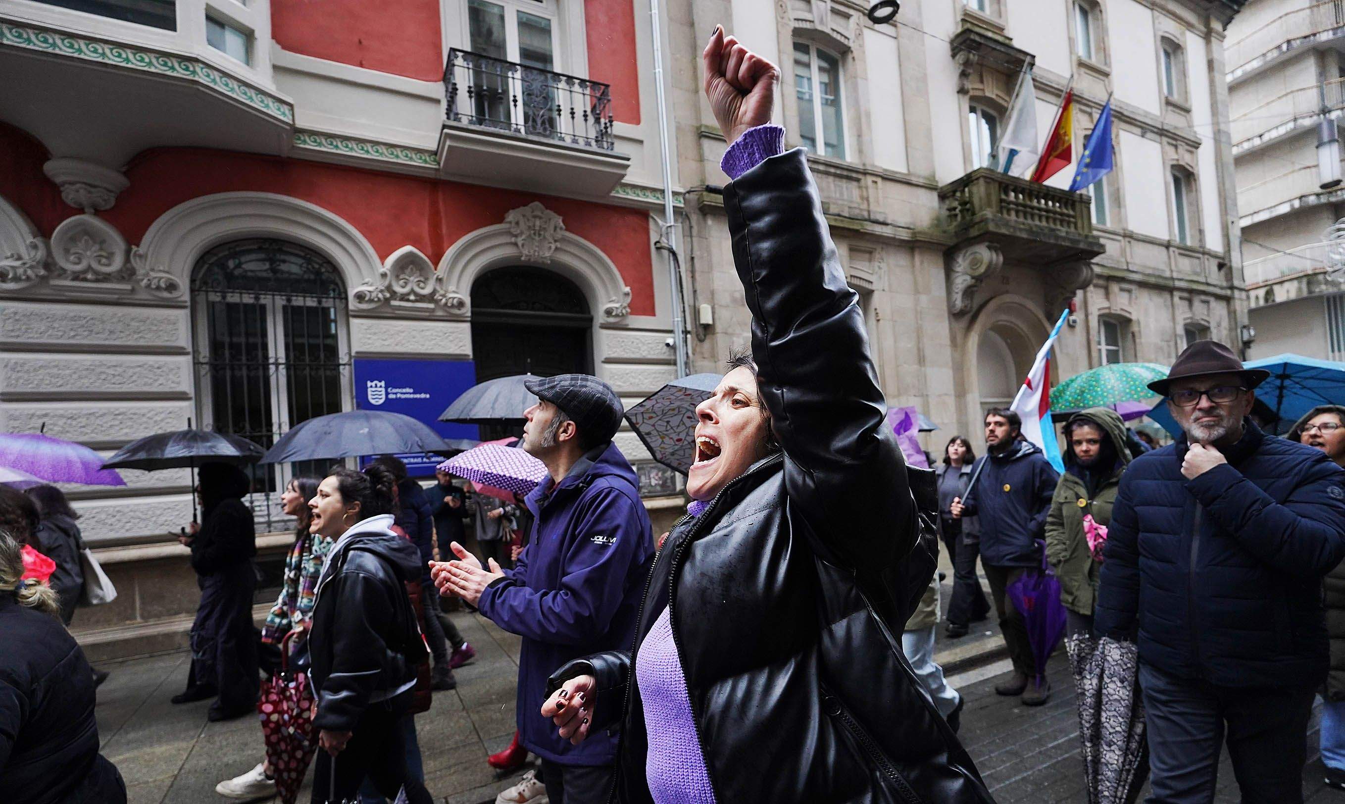 Pontevedra sale a la calle el 8M, Día Internacional de la Mujer Pontevedra sale a la calle el 8M, Día Internacional de la Mujer