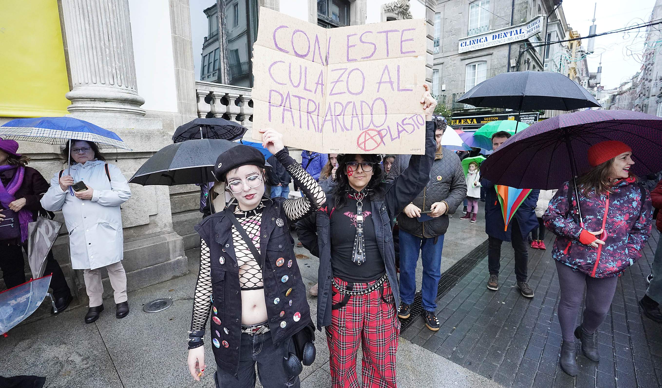 Pontevedra sale a la calle el 8M, Día Internacional de la Mujer Pontevedra sale a la calle el 8M, Día Internacional de la Mujer