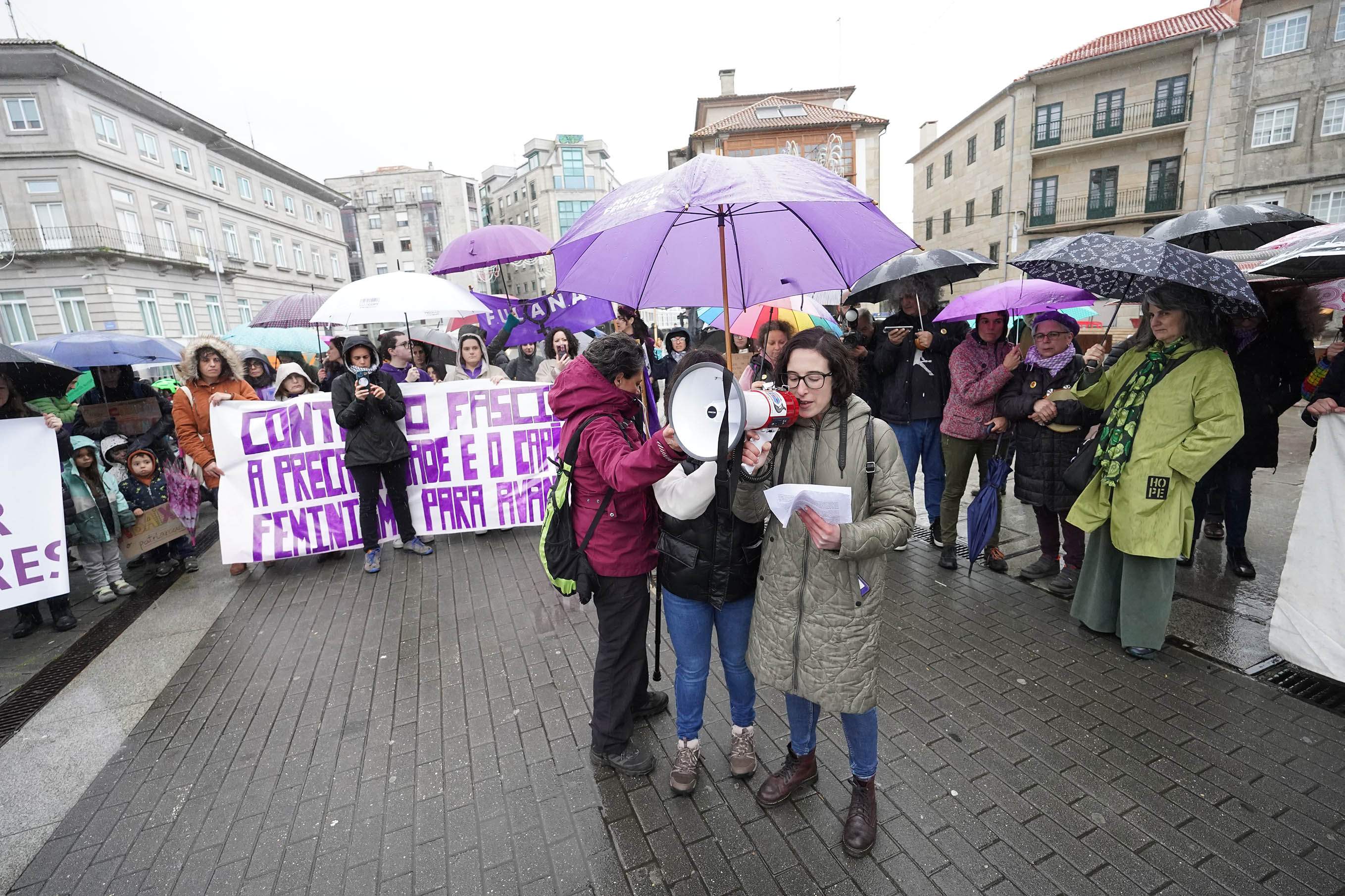 Pontevedra sale a la calle el 8M, Día Internacional de la Mujer Pontevedra sale a la calle el 8M, Día Internacional de la Mujer