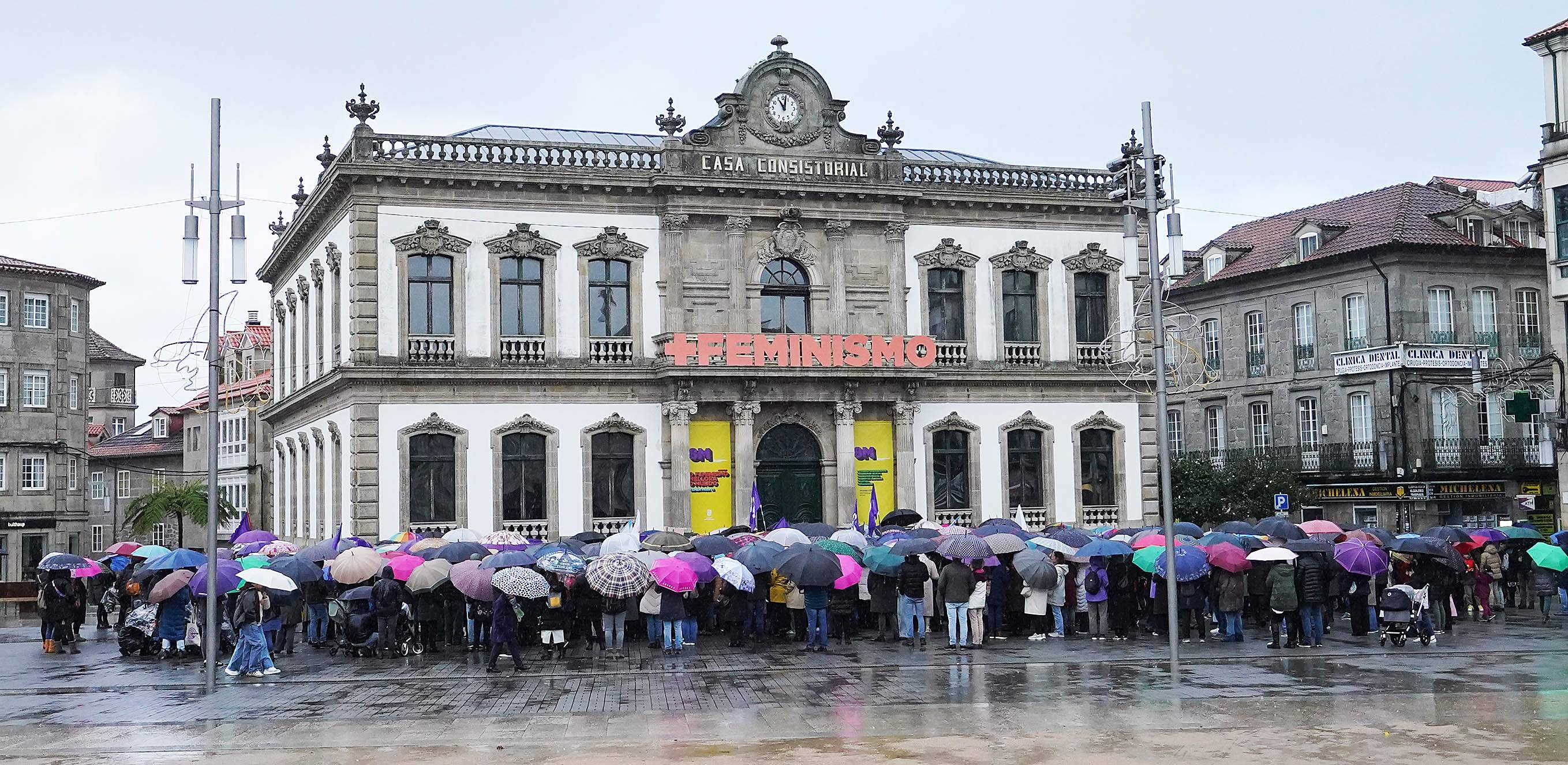 Pontevedra sale a la calle el 8M, Día Internacional de la Mujer Pontevedra sale a la calle el 8M, Día Internacional de la Mujer
