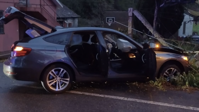 Accidente en el lugar de O Casal, en Nantes