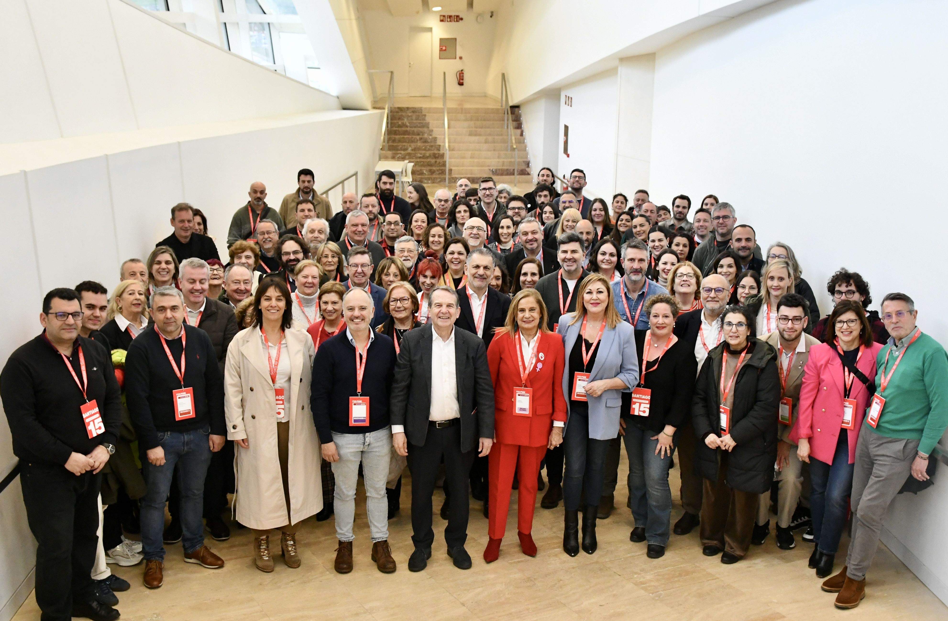 Delegación de Pontevedra no 15º Congreso Nacional del PSdeG