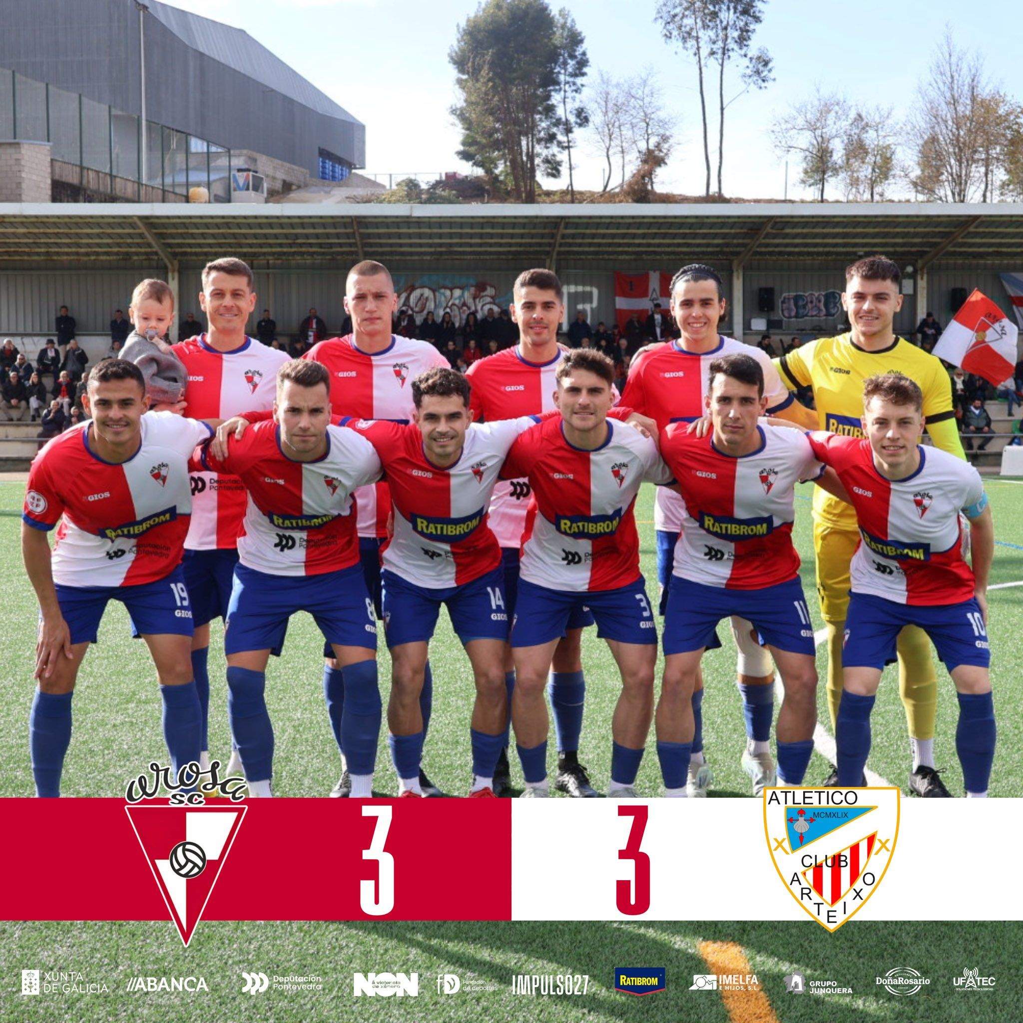 Once do Arosa ante o Arteixo