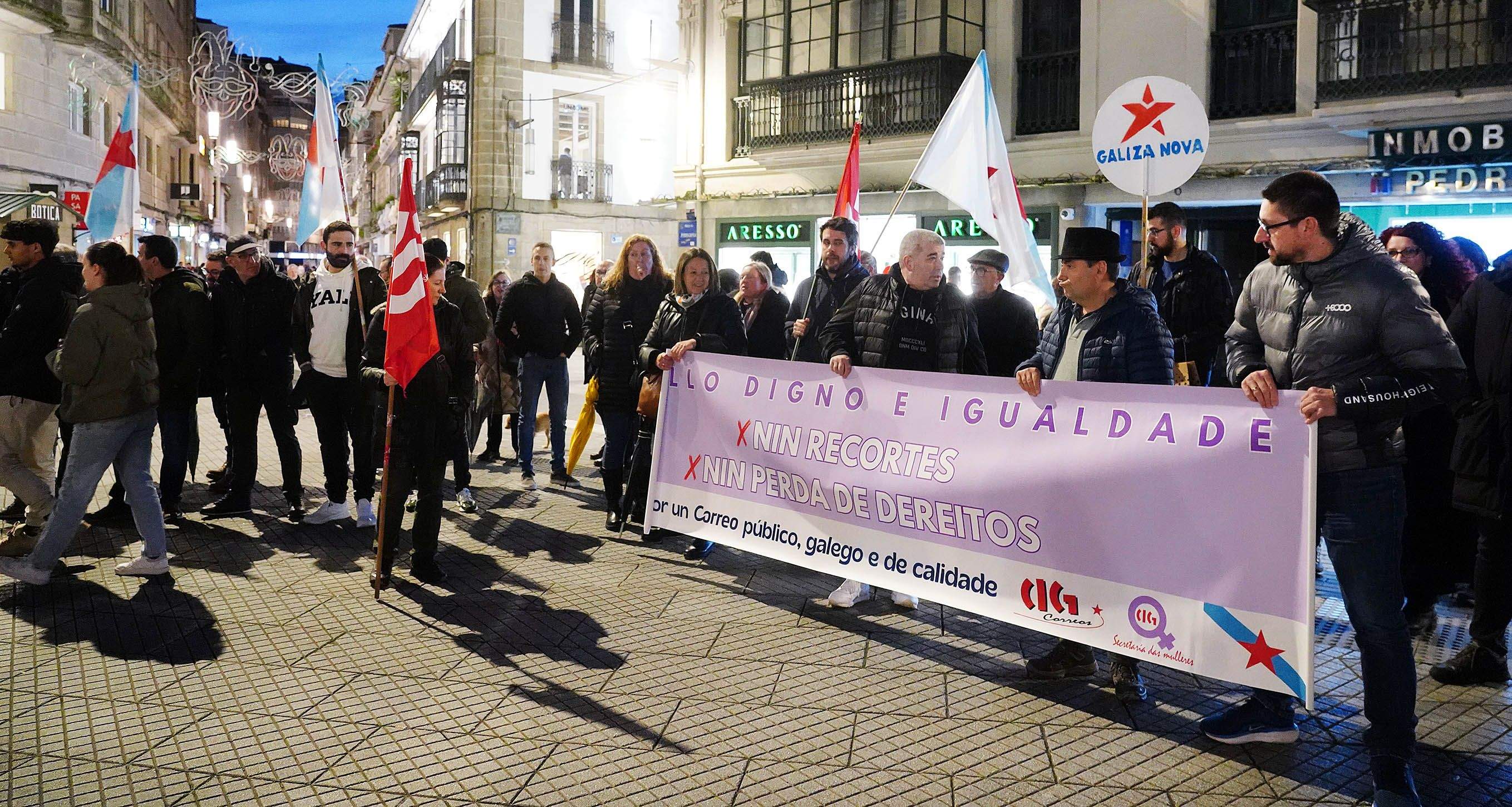 Concentración de la CIG con motivo del Día da Clase Obreira Galega Concentración de la CIG con motivo del Día da Clase Obreira Galega