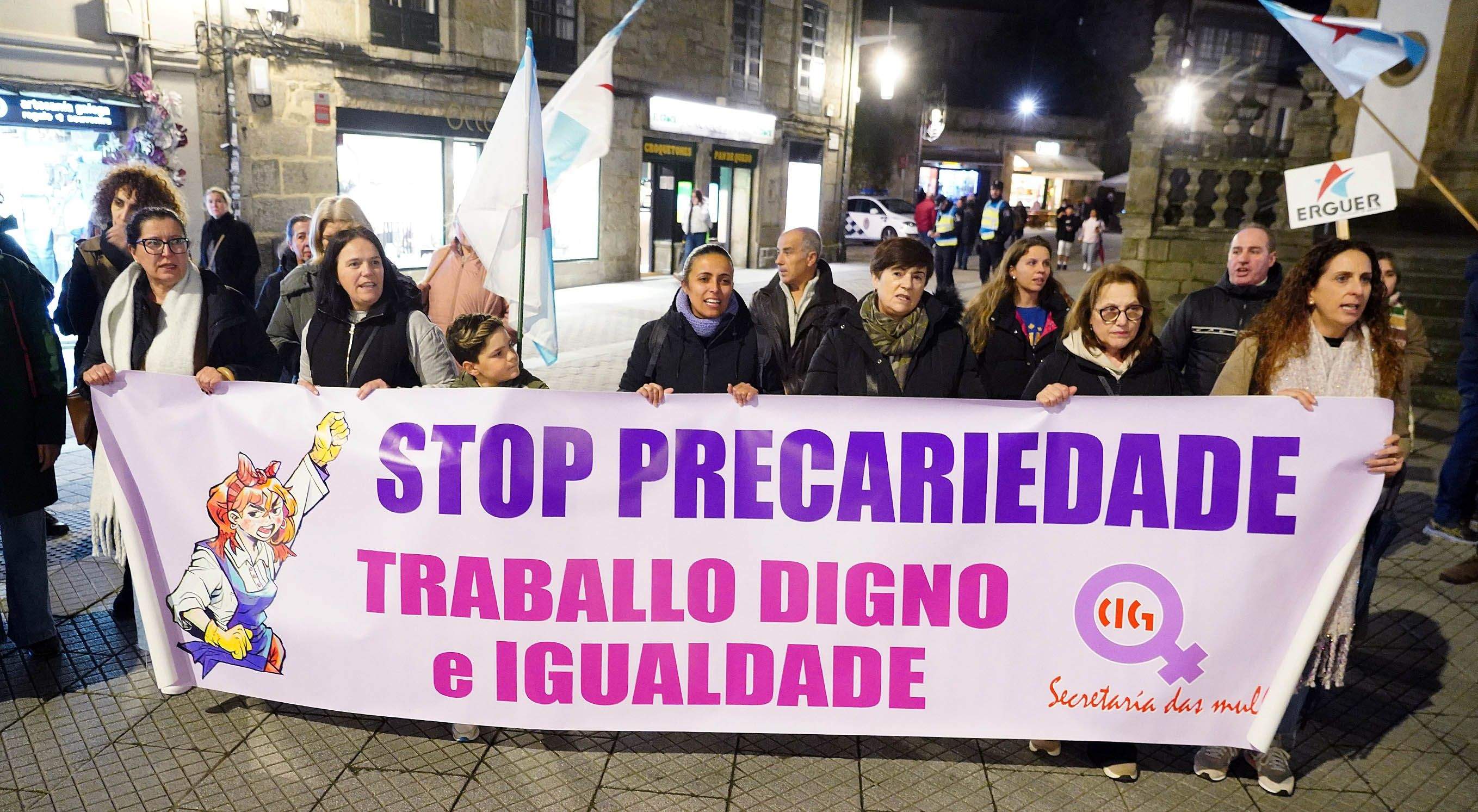 Concentración de la CIG con motivo del Día da Clase Obreira Galega Concentración de la CIG con motivo del Día da Clase Obreira Galega