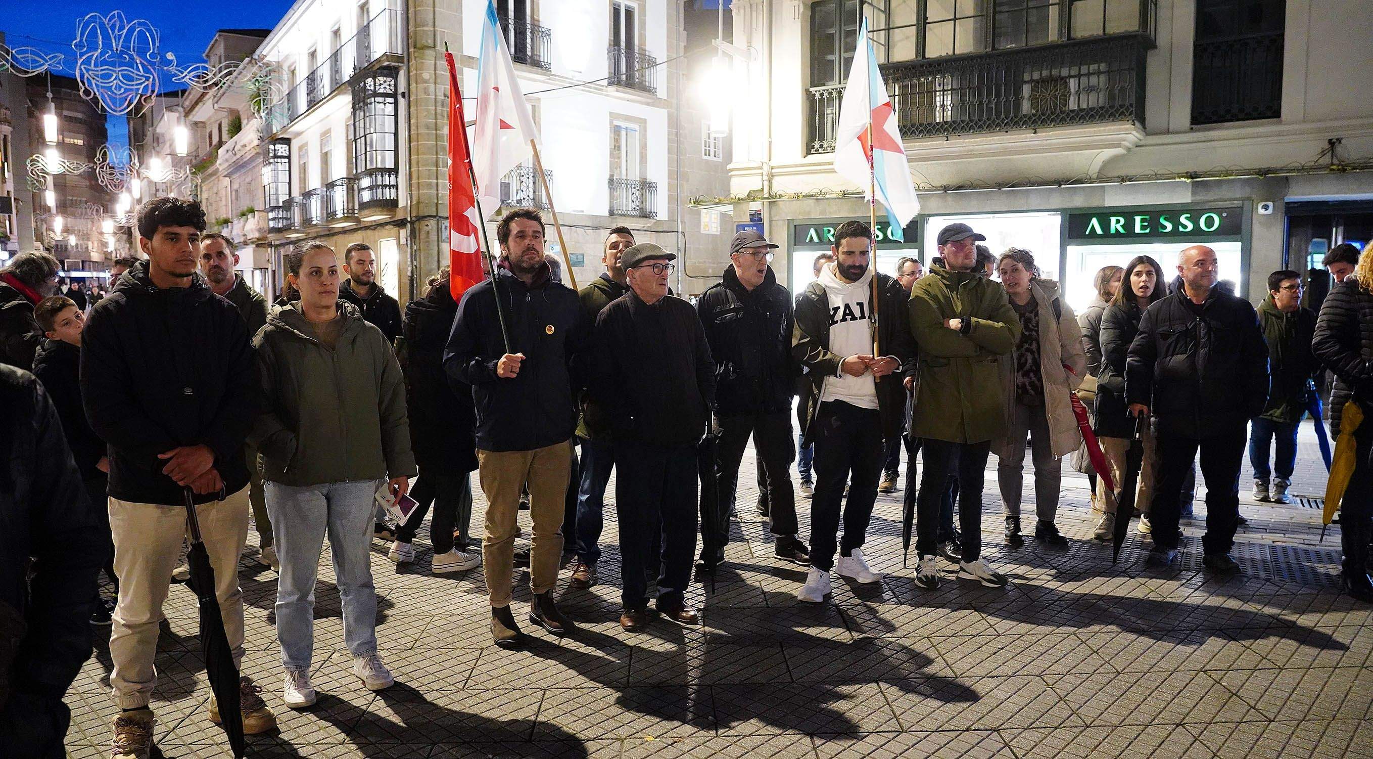 Concentración de la CIG con motivo del Día da Clase Obreira Galega Concentración de la CIG con motivo del Día da Clase Obreira Galega
