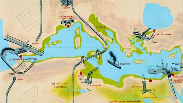 Esquema xeral do proxecto Atlantropa