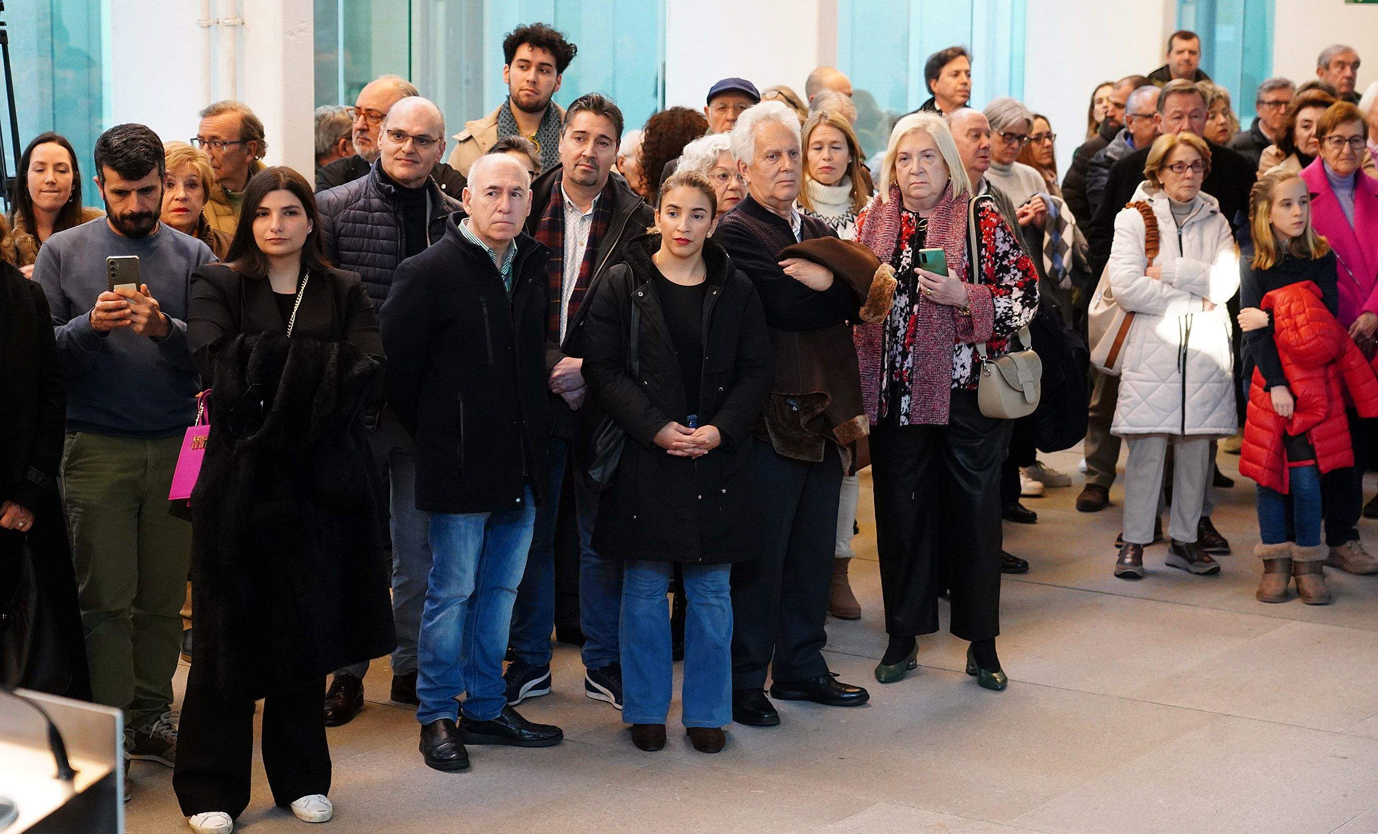 Inauguración da mostra 'Sociedad Coral Polifónica de Pontevedra 1925-2025'