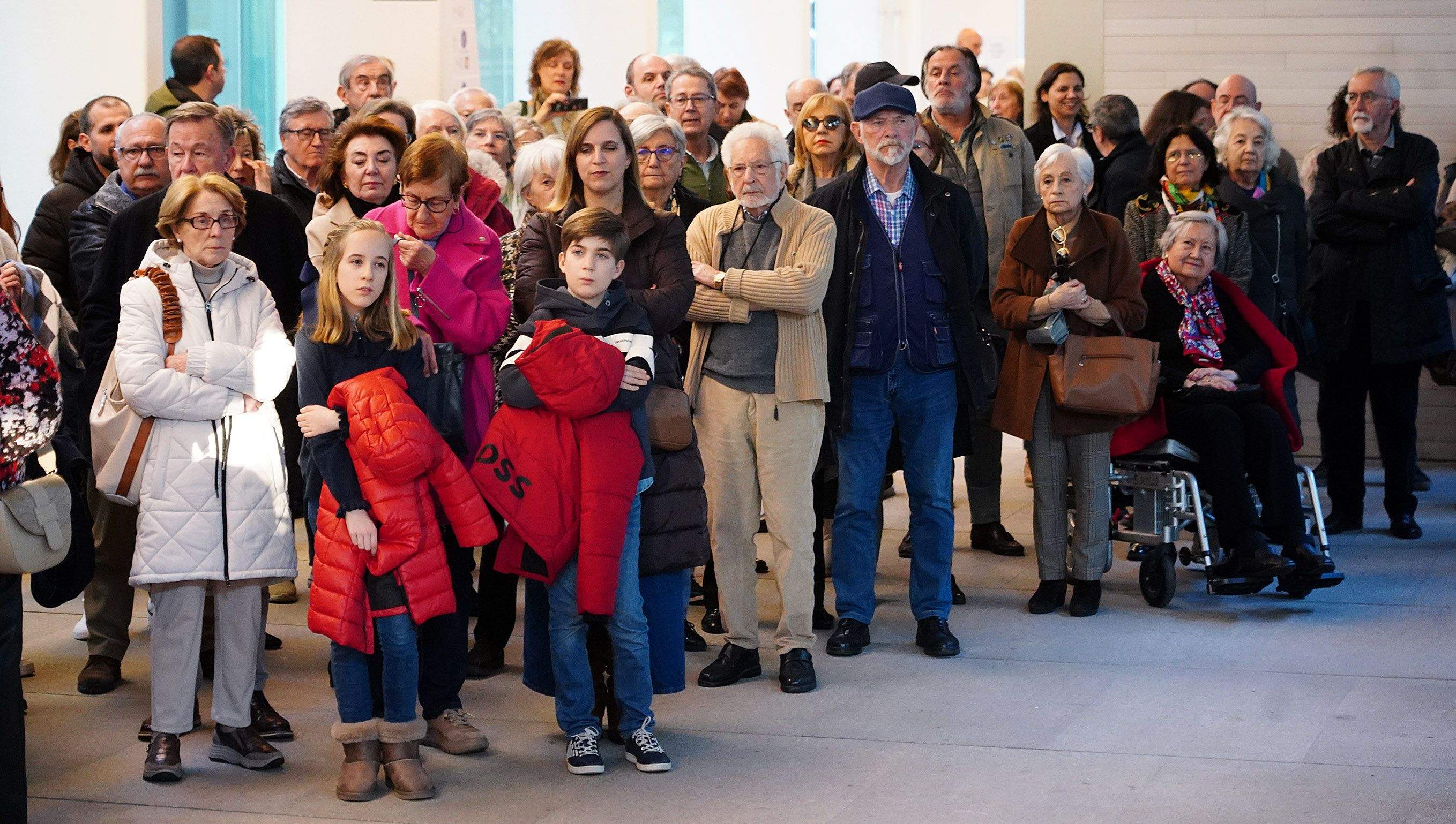 Inauguración da mostra 'Sociedad Coral Polifónica de Pontevedra 1925-2025'