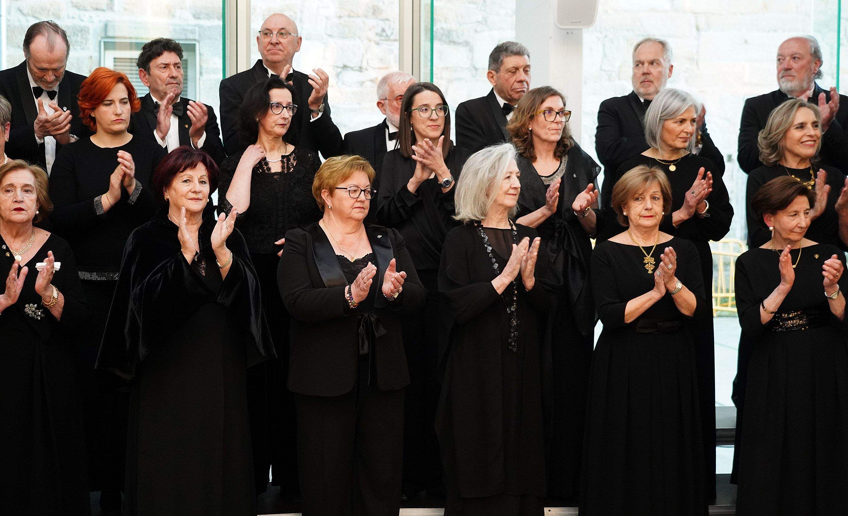 Inauguración da mostra 'Sociedad Coral Polifónica de Pontevedra 1925-2025'