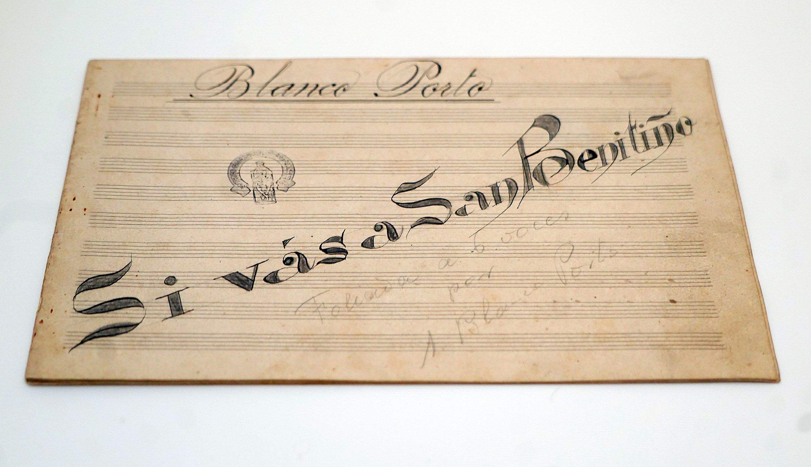 Inauguración da mostra 'Sociedad Coral Polifónica de Pontevedra 1925-2025'