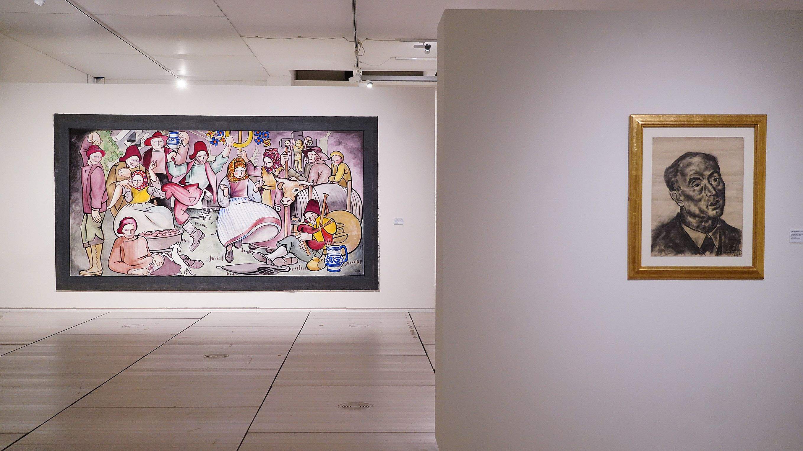 Inauguración da mostra 'Sociedad Coral Polifónica de Pontevedra 1925-2025'