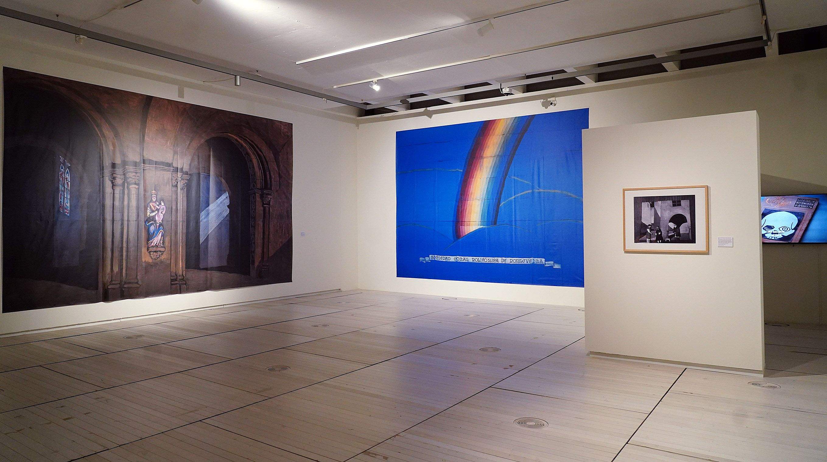Inauguración da mostra 'Sociedad Coral Polifónica de Pontevedra 1925-2025'