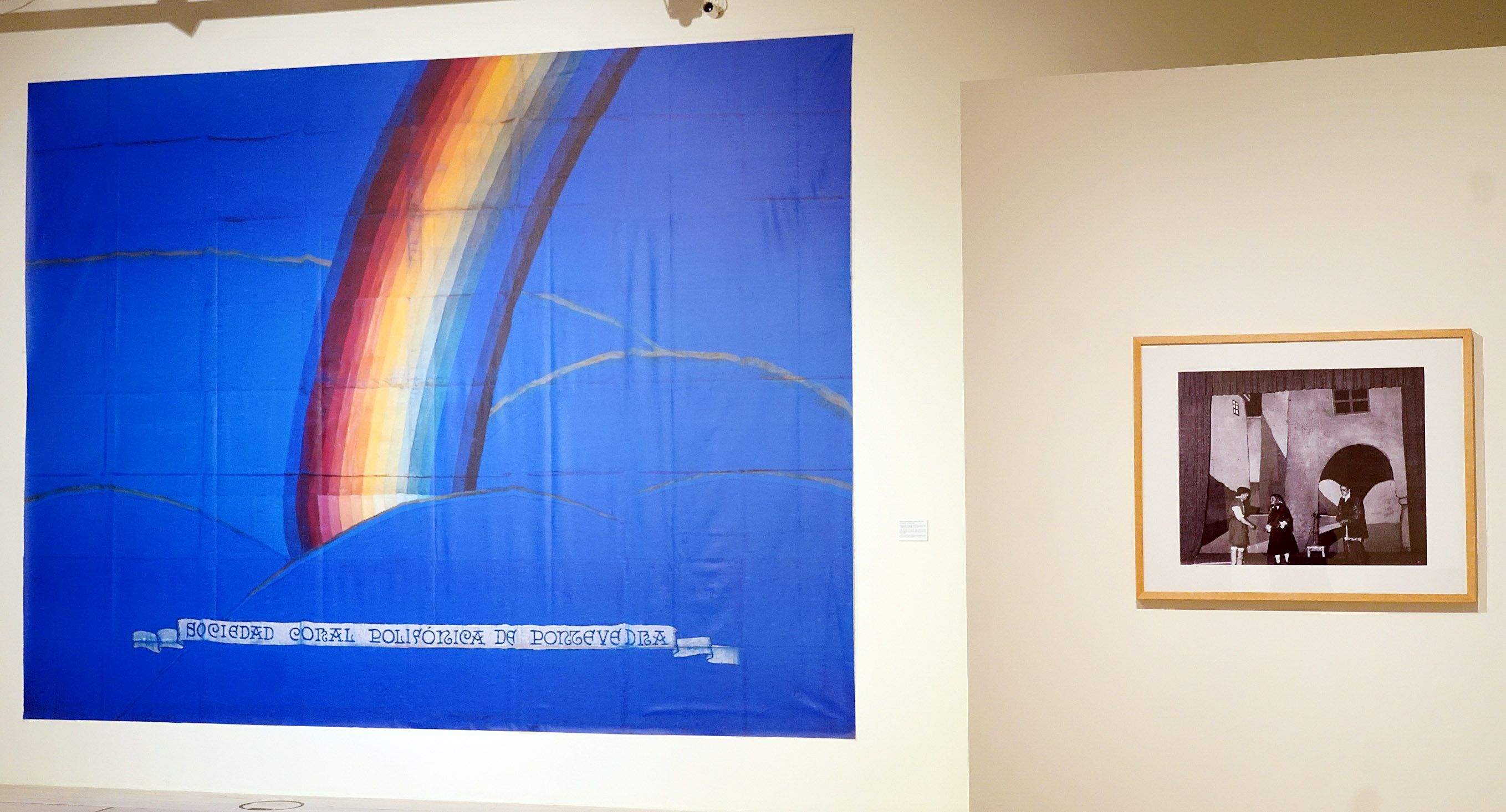 Inauguración da mostra 'Sociedad Coral Polifónica de Pontevedra 1925-2025'