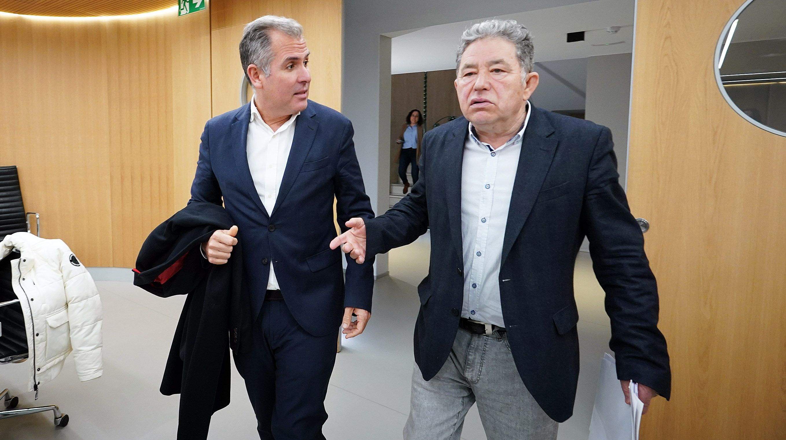 Rafa Domínguez e Miguel Anxo Fernández Lores