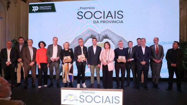 Entrega de los Premios Sociales de la Deputación Entrega de los Premios Sociales de la Deputación