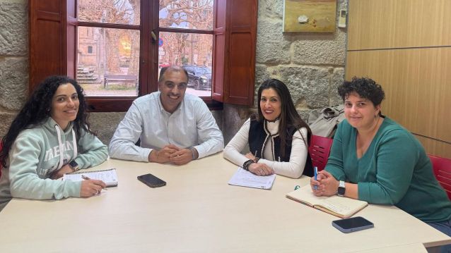 Reunión das representantes das ANPAS co alcalde Reunión das representantes das ANPAS co alcalde
