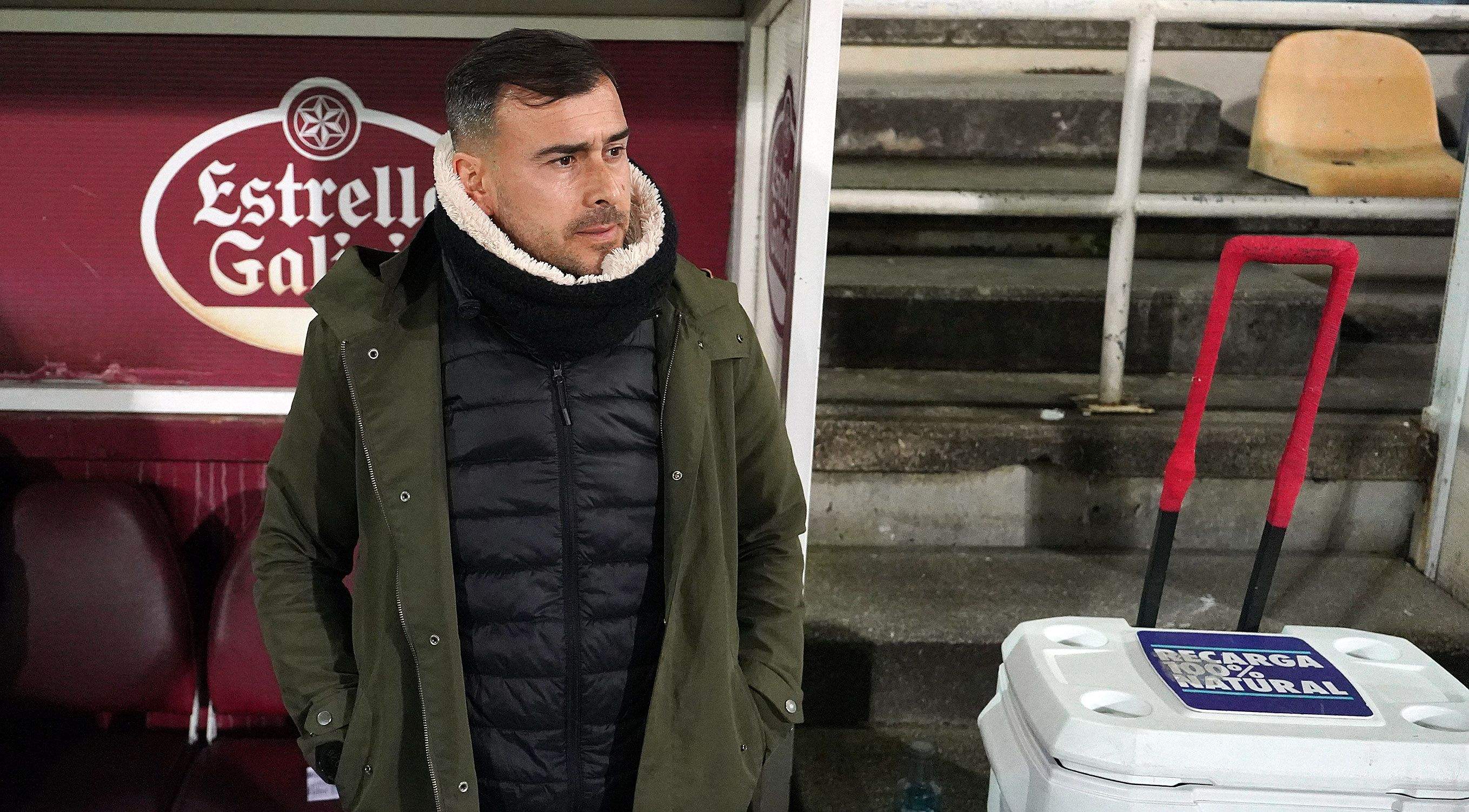 Yago Iglesias, adestrador do Pontevedra CF