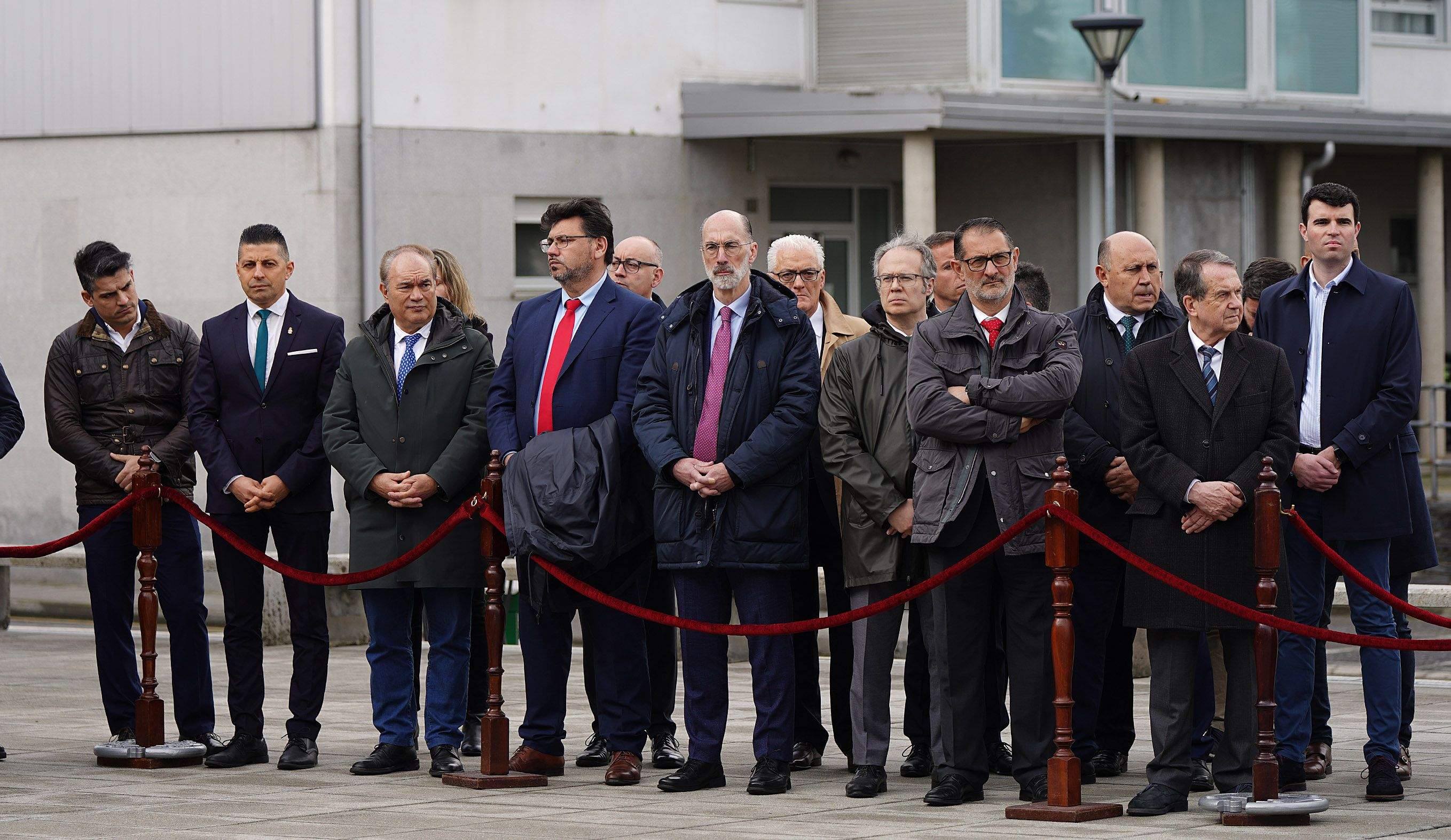 Toma de posesión de Manuel Touceda como coronel xefe da Garda Civil de Pontevedra