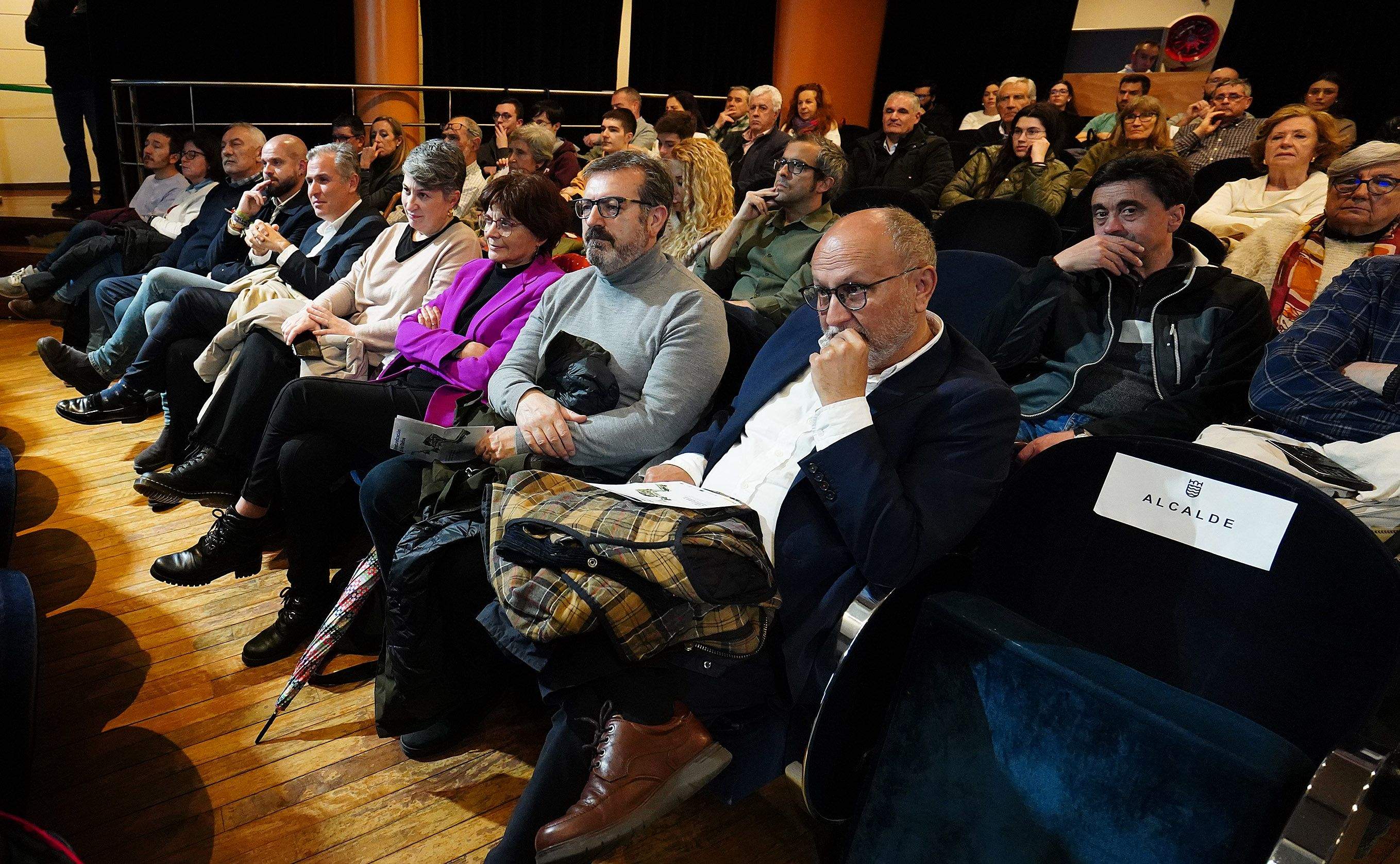 Presentación del proyecto de renaturalización del Gafos en el Teatro Principal