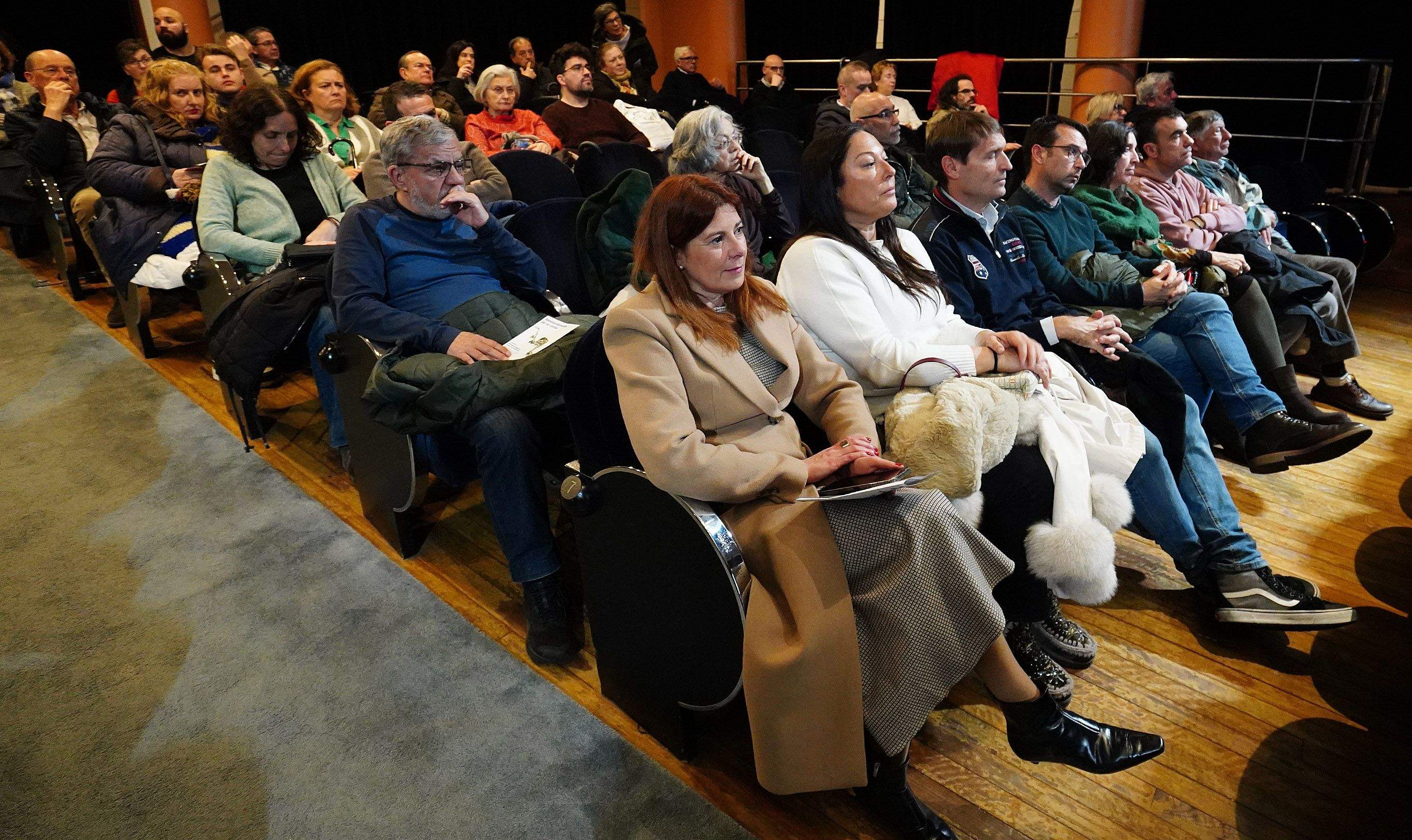 Presentación del proyecto de renaturalización del Gafos en el Teatro Principal