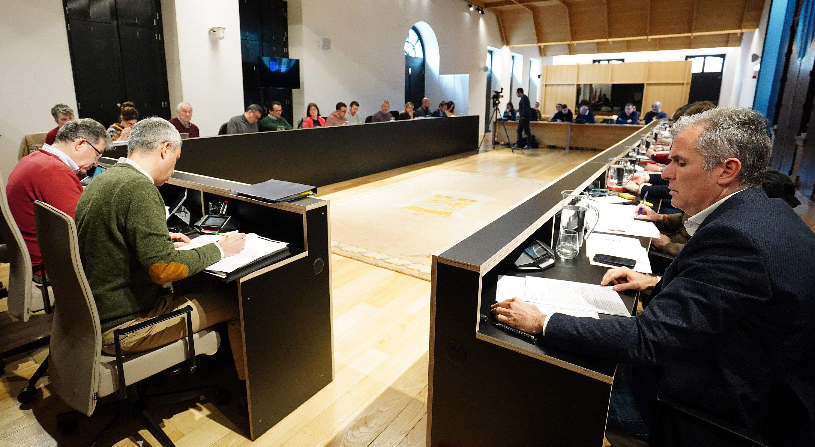 Pleno de la corporación municipal de Pontevedra Pleno de la corporación municipal de Pontevedra