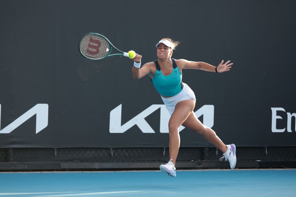 Jéssica Bouzas, en el Open de Australia