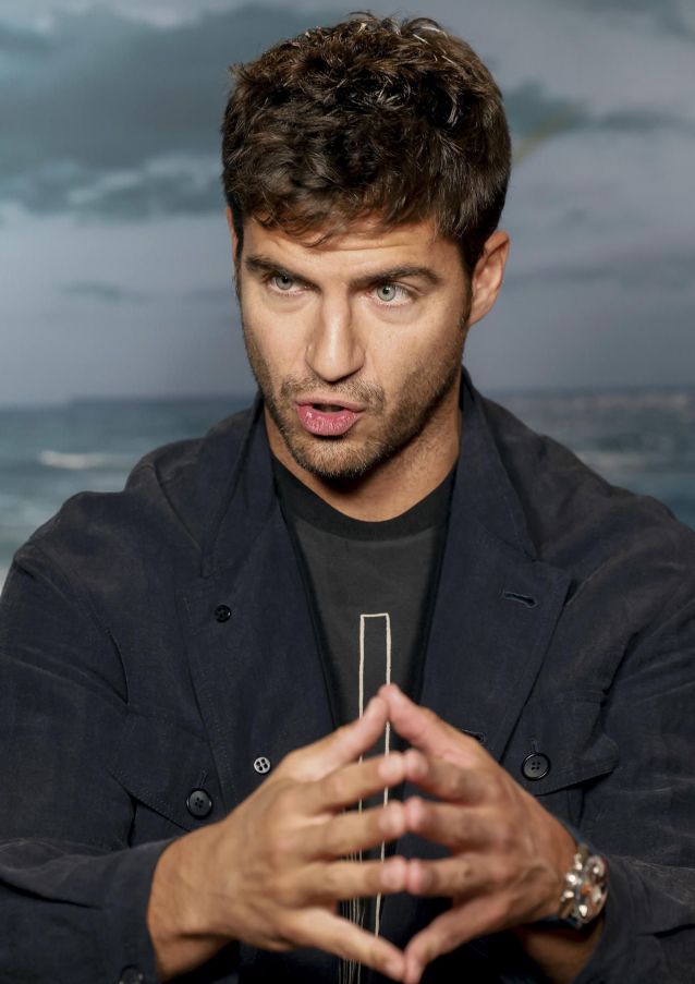 Maxi Iglesias, na presentación de 'Punto Nemo'